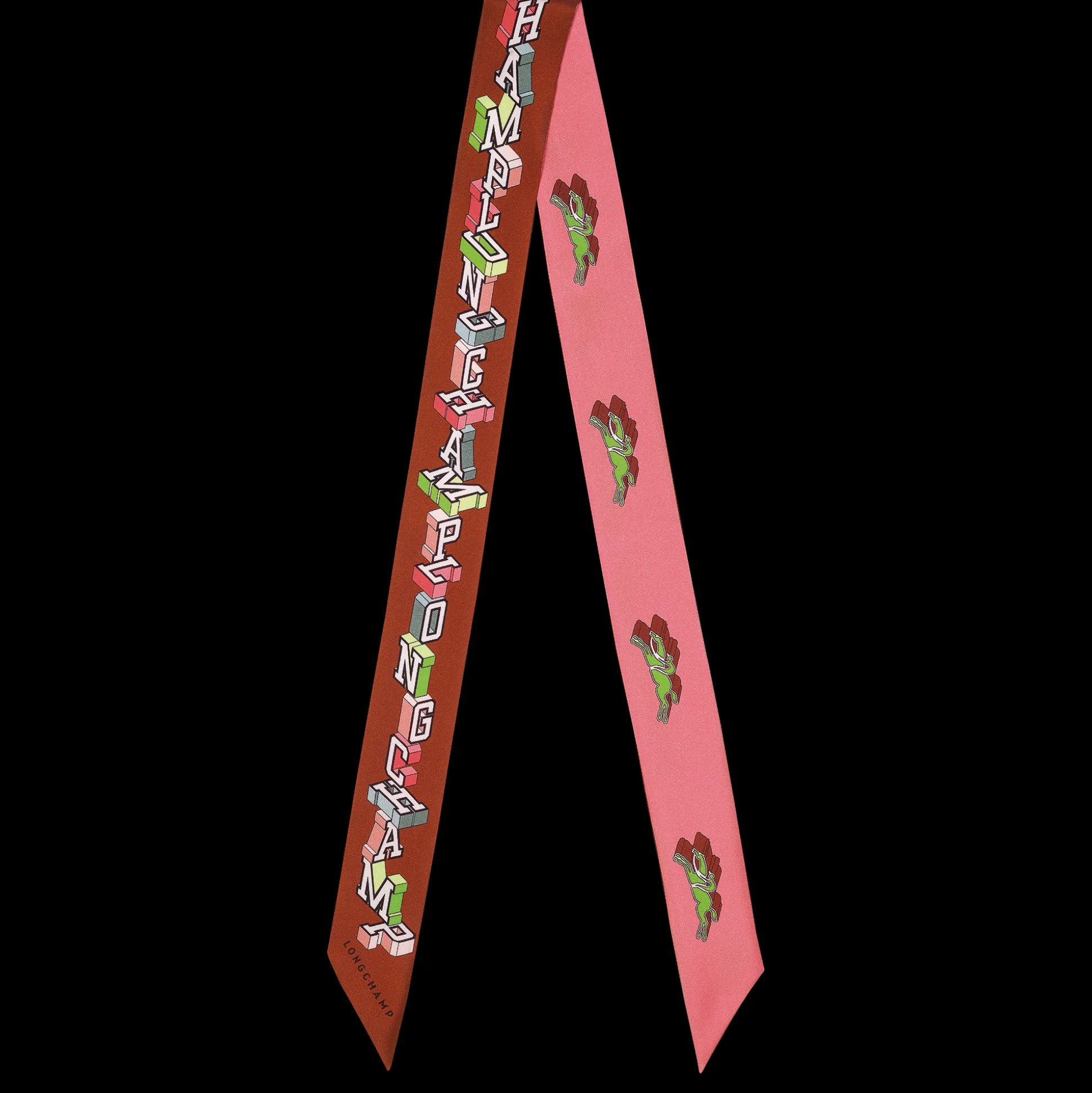 Flash Sale Longchamp A fascia University Seta - Cognac