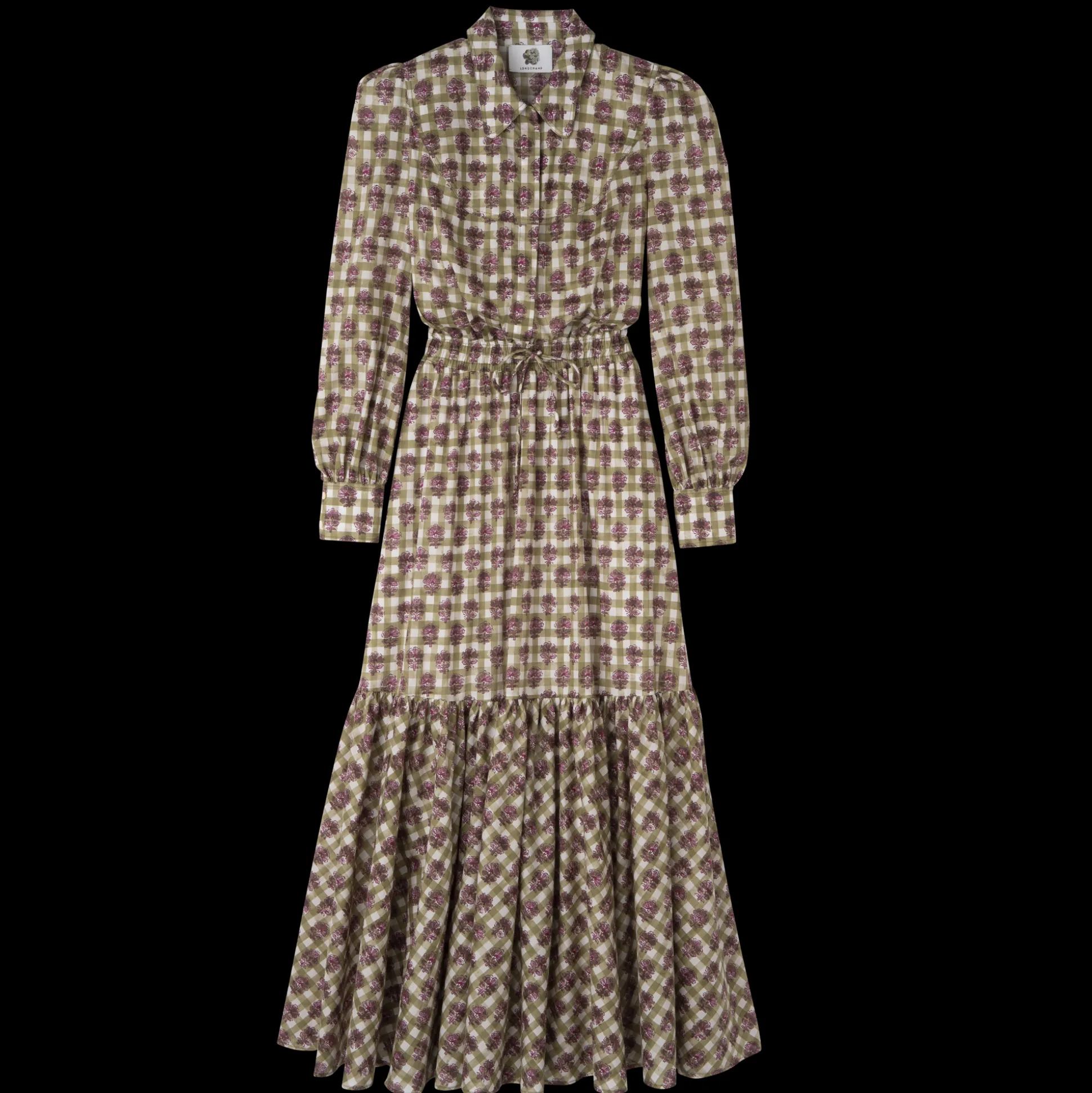 Discount Longchamp Abito lungo Carciofo