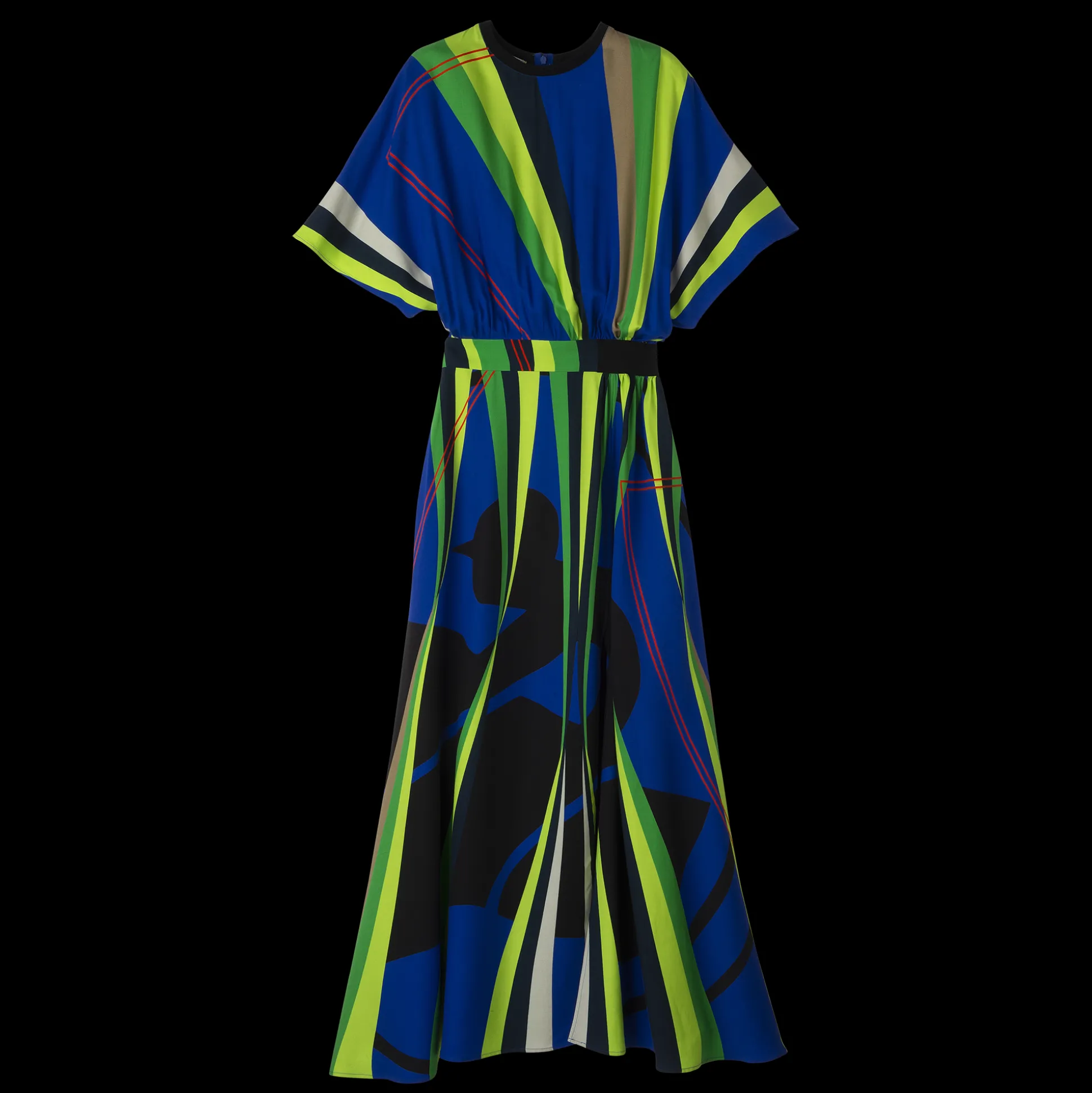 Best Sale Longchamp Abito lungo Verde