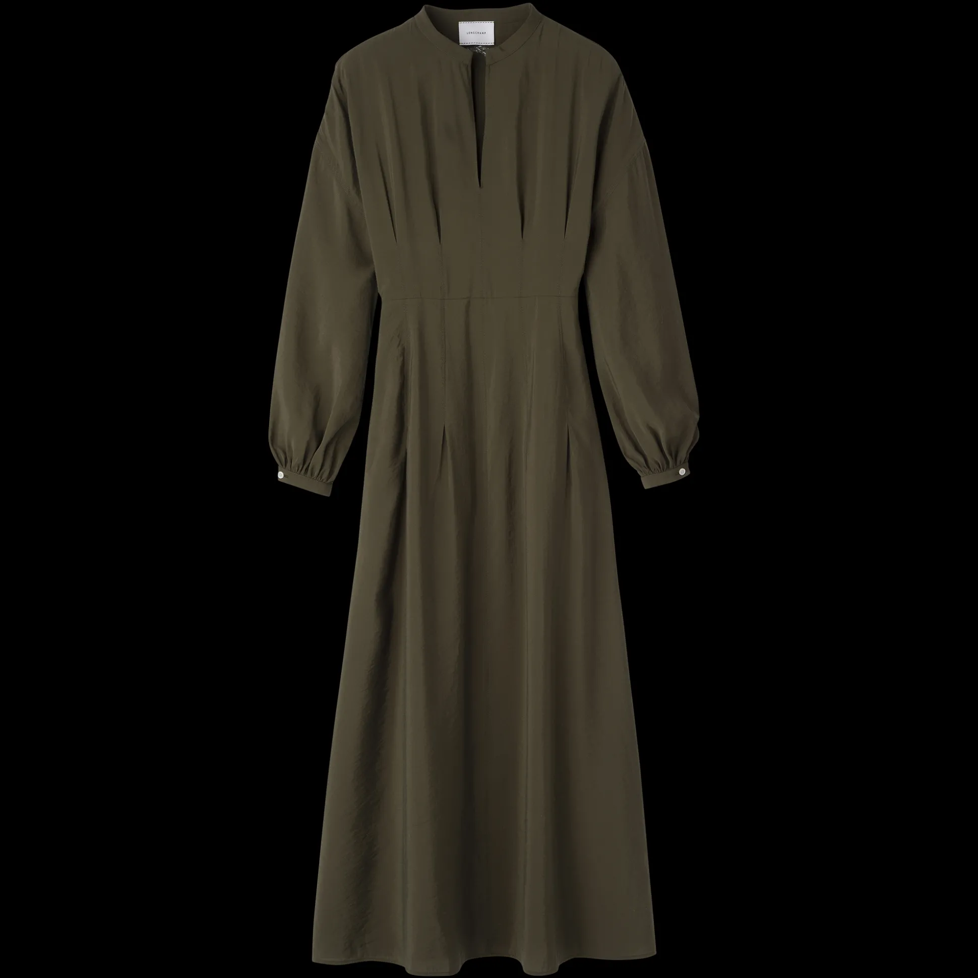 Discount Longchamp Abito lungo Kaki