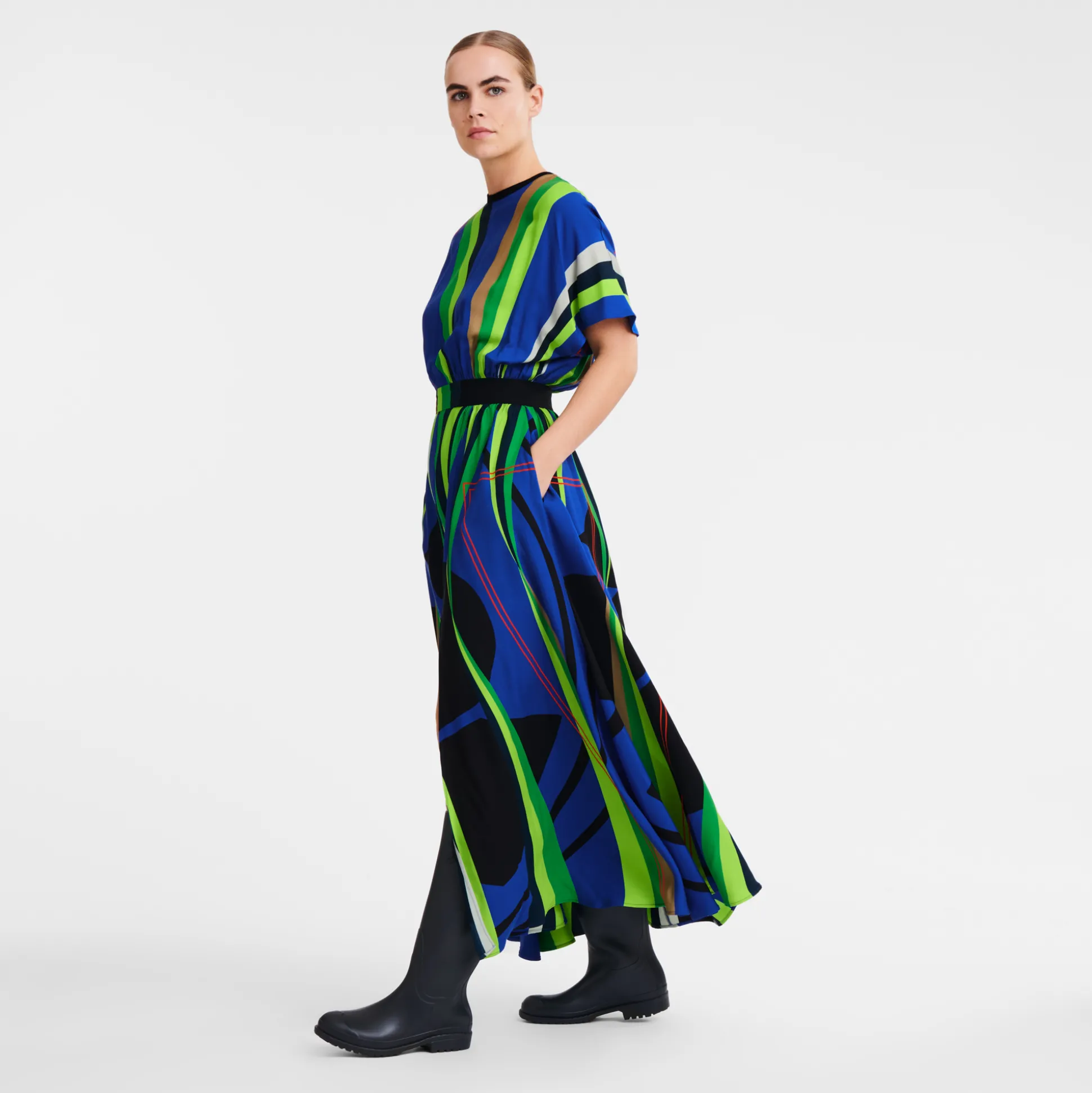 Best Sale Longchamp Abito lungo Verde