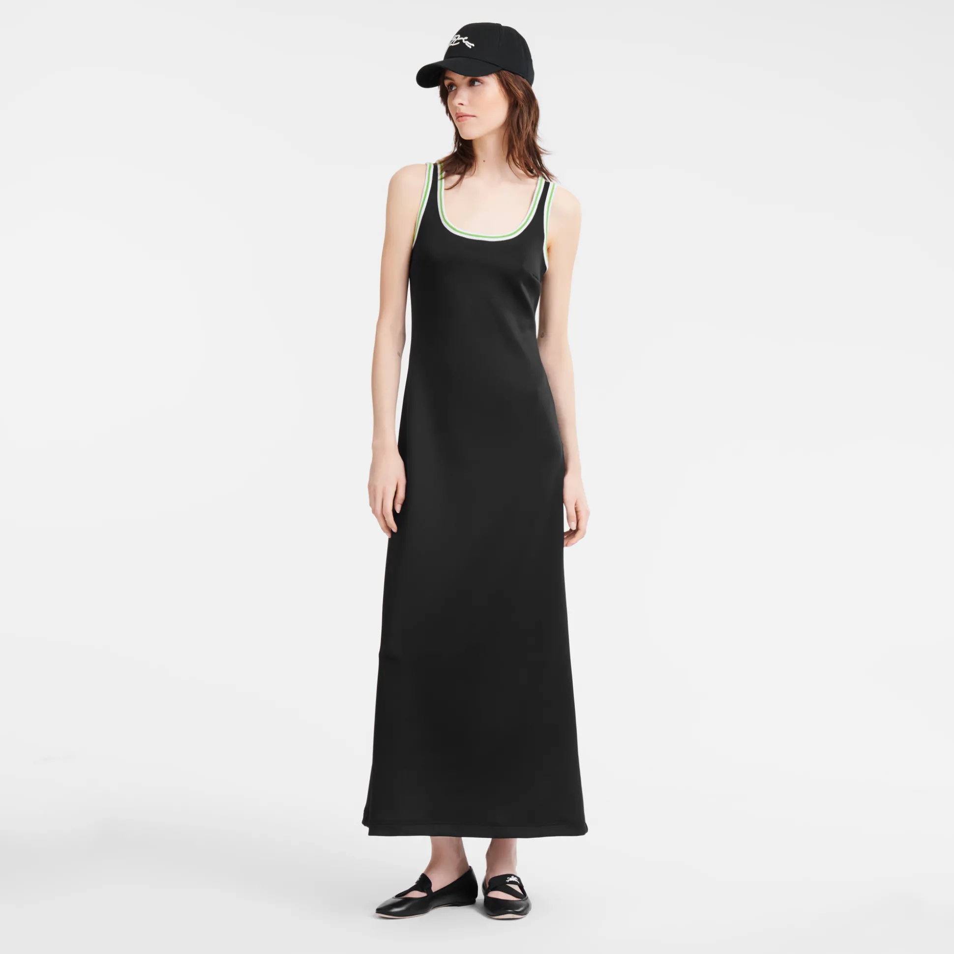 Best Sale Longchamp Abito lungo Nero