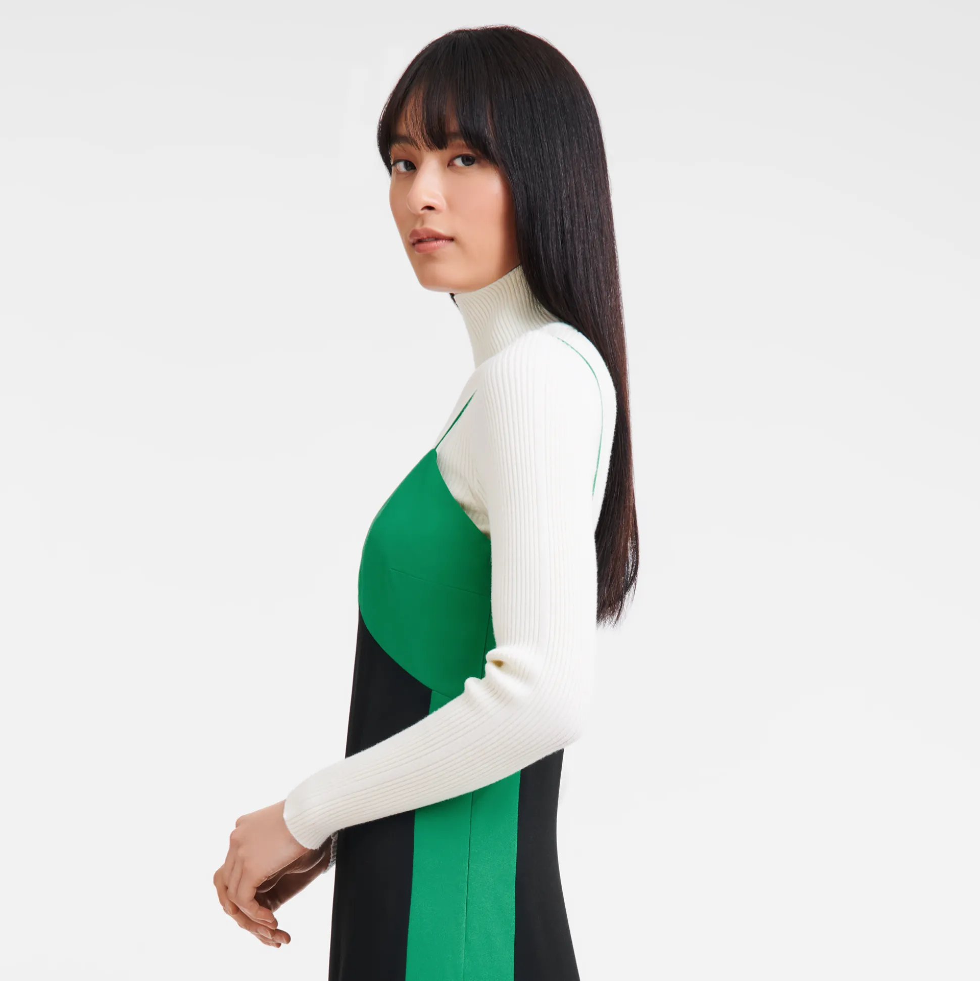 abito_lungo_3-11.webp Online Longchamp Abito lungo Verde/Nero