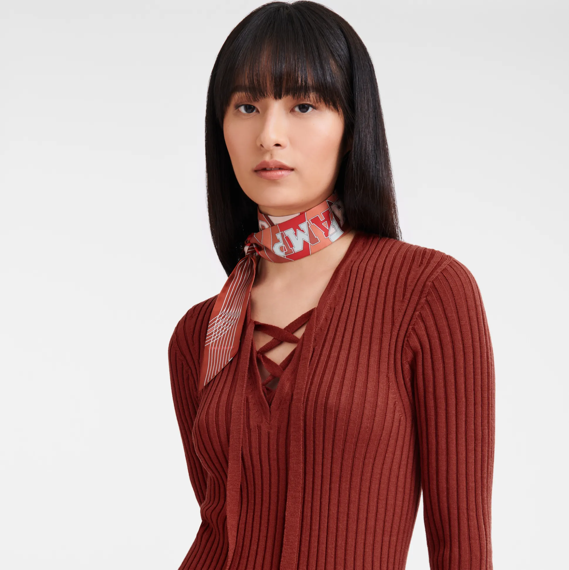 abito_lungo_aderente_3-2.webp Cheap Longchamp Abito lungo aderente Castagna