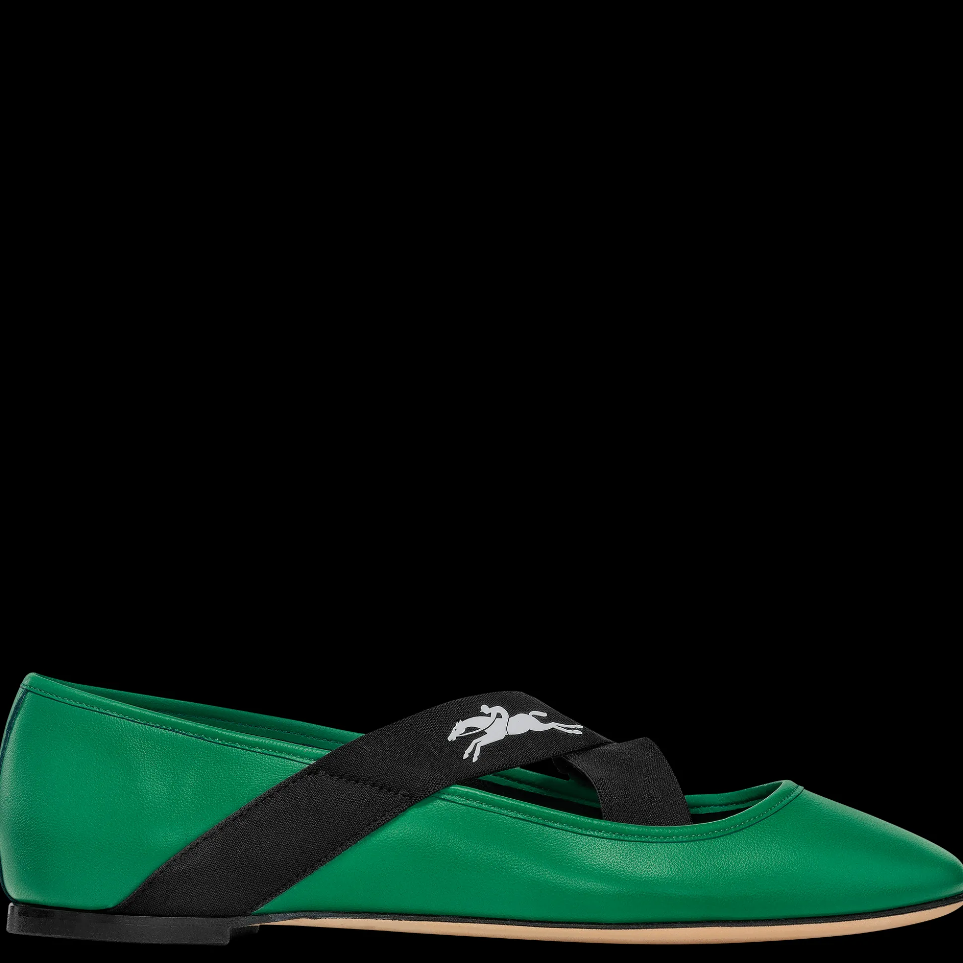 Clearance Longchamp Ballerine Verde