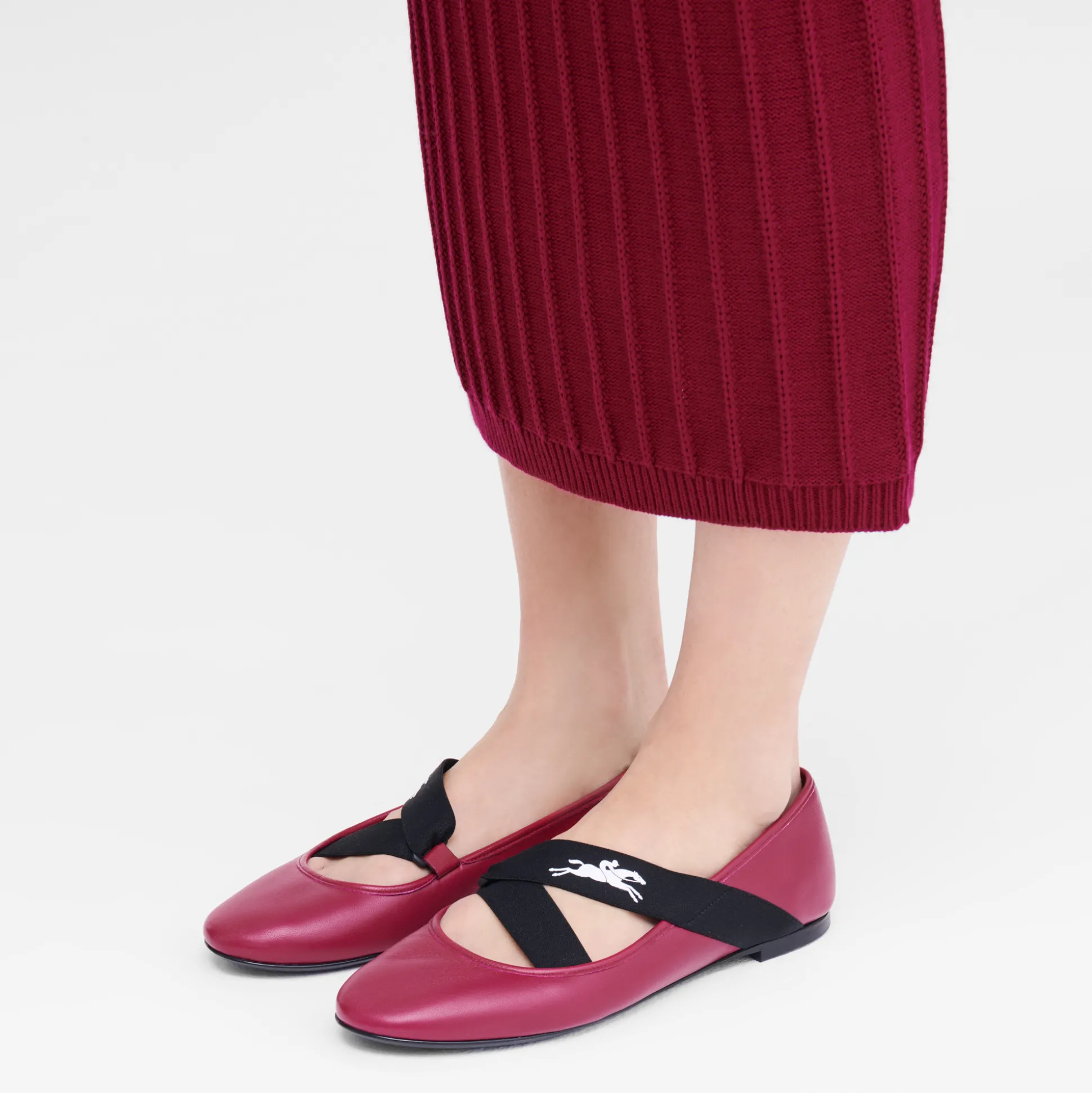 Store Longchamp Ballerine Barbabietola