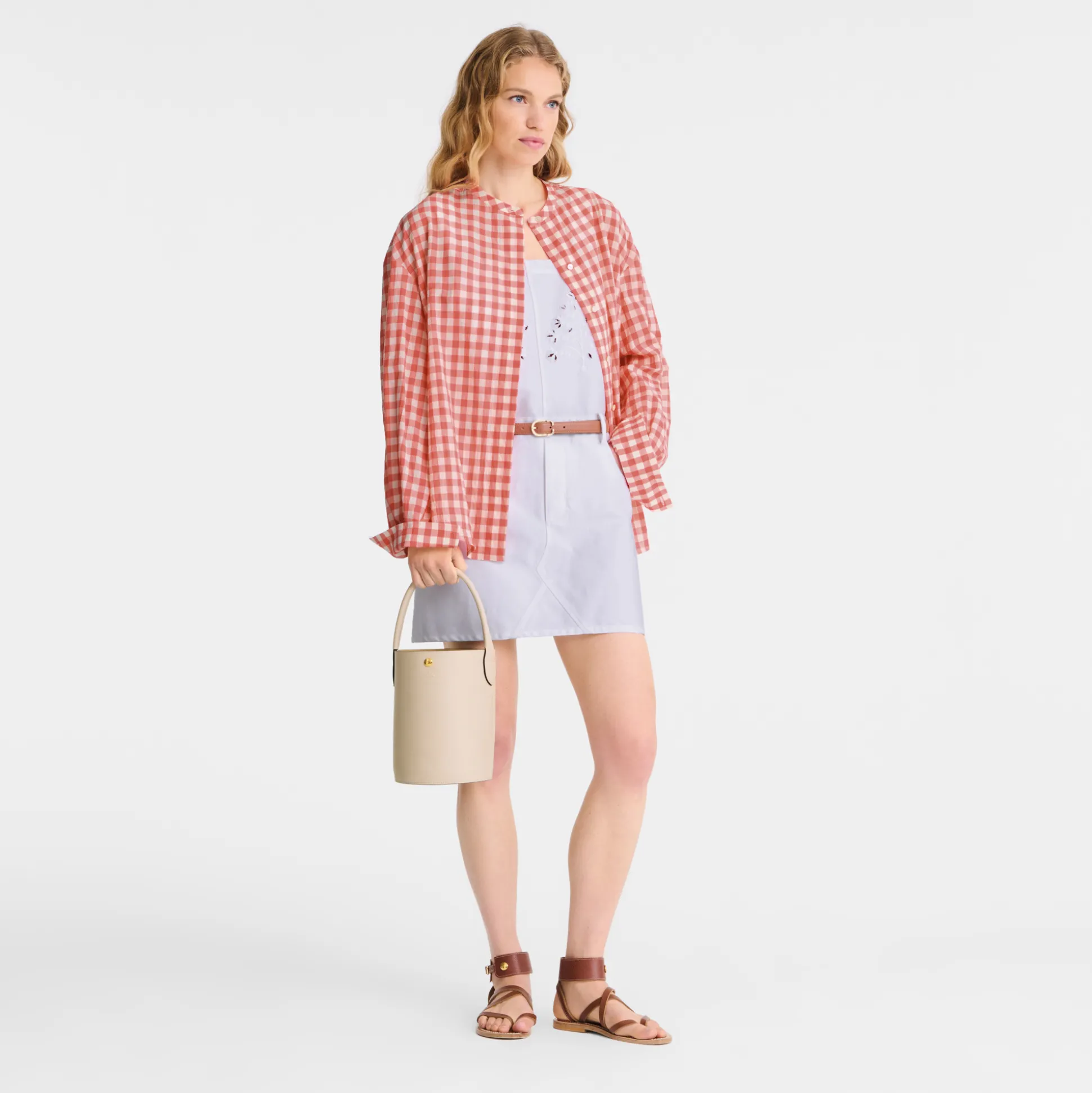 Cheap Longchamp Borsa a secchiello S Carta