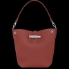 Fashion Longchamp Borsa a secchiello XS Castagna