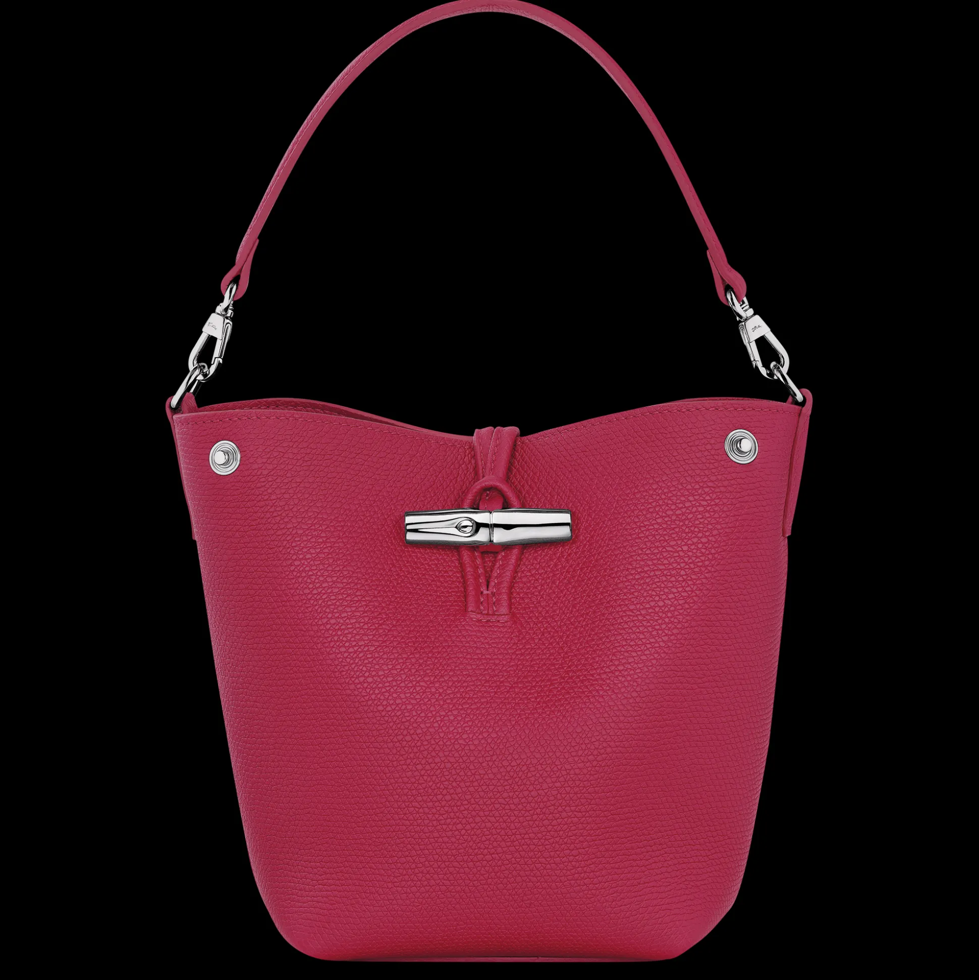 Discount Longchamp Borsa a secchiello XS Barbabietola
