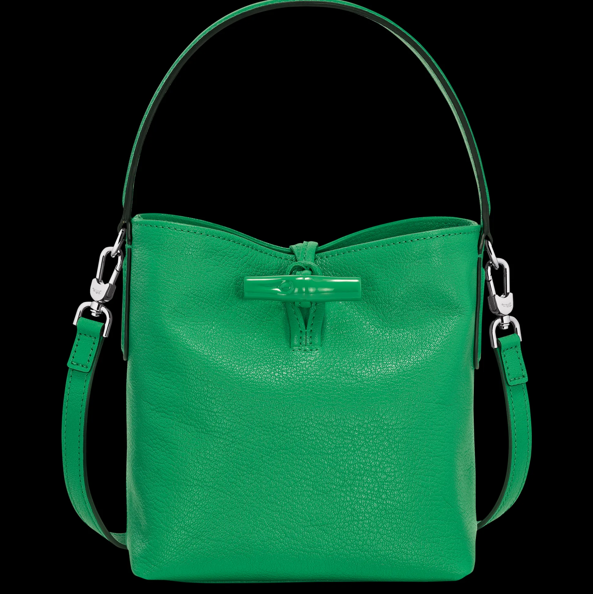 Cheap Longchamp Borsa a secchiello XS Verde