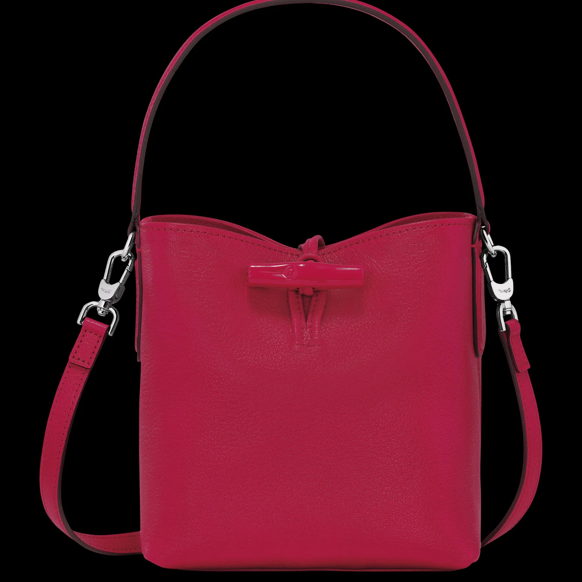 Clearance Longchamp Borsa a secchiello XS Magenta