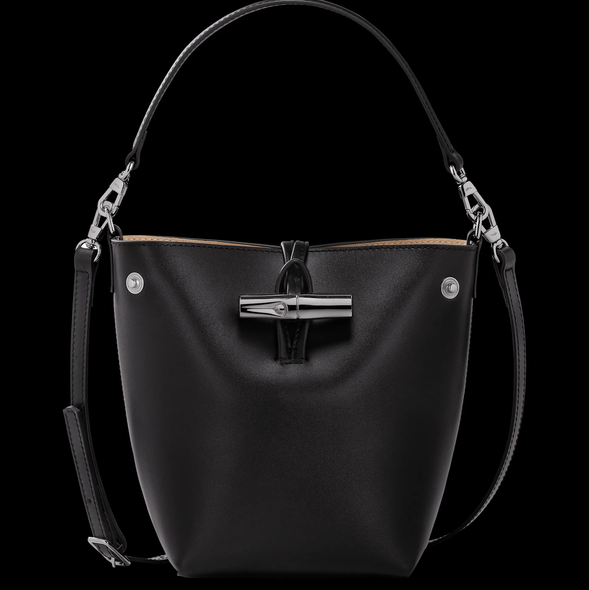 Store Longchamp Borsa a secchiello XS Nero