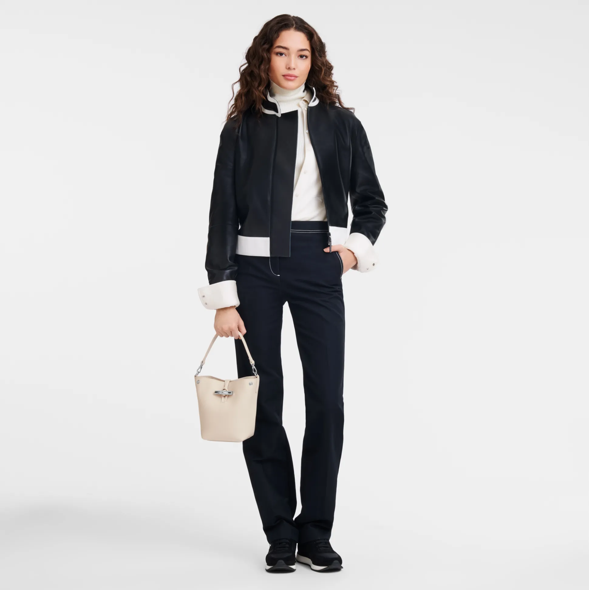 Hot Longchamp Borsa a secchiello XS Carta