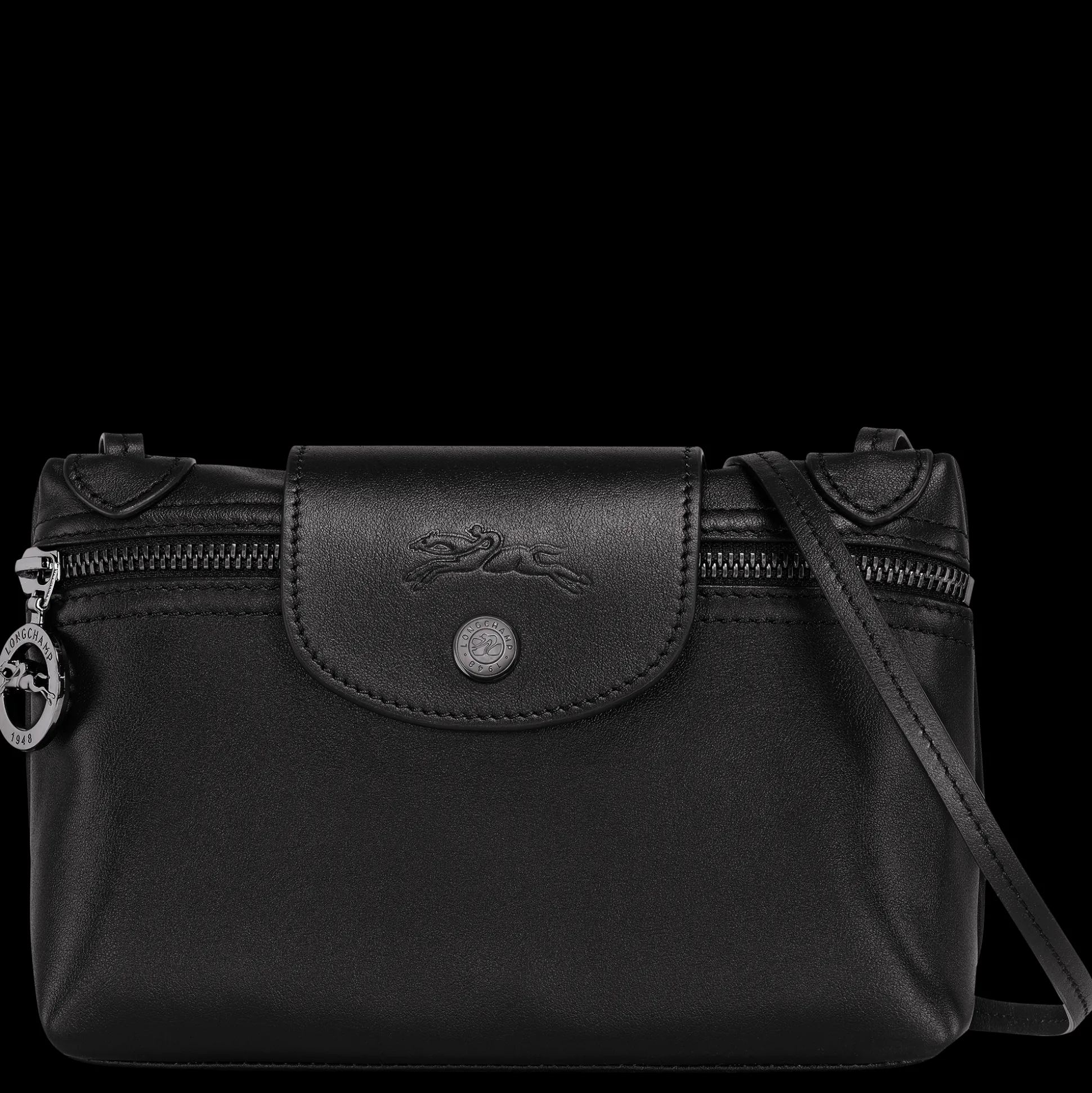 Fashion Longchamp Borsa a tracolla Nero