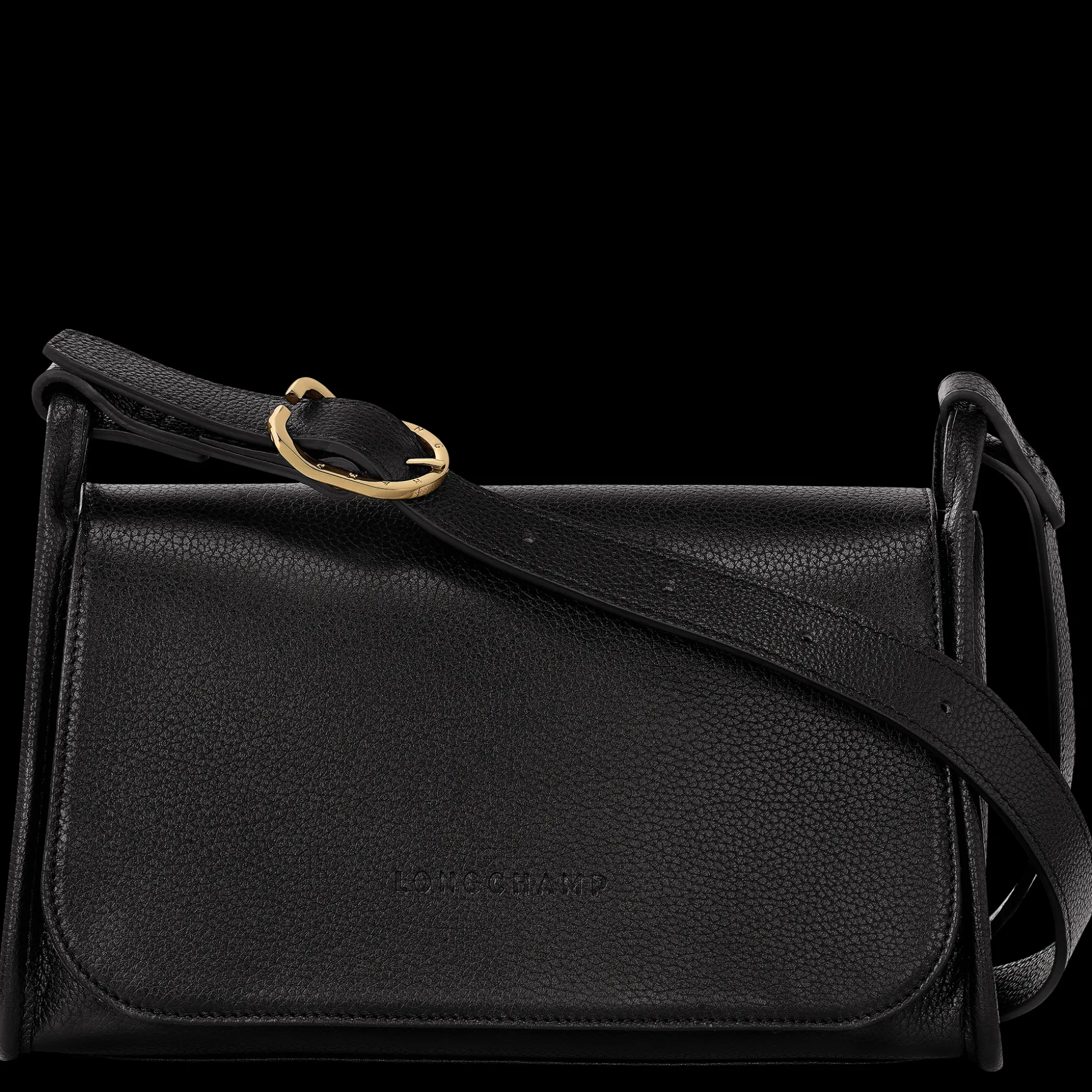 Store Longchamp Borsa a tracolla M Nero