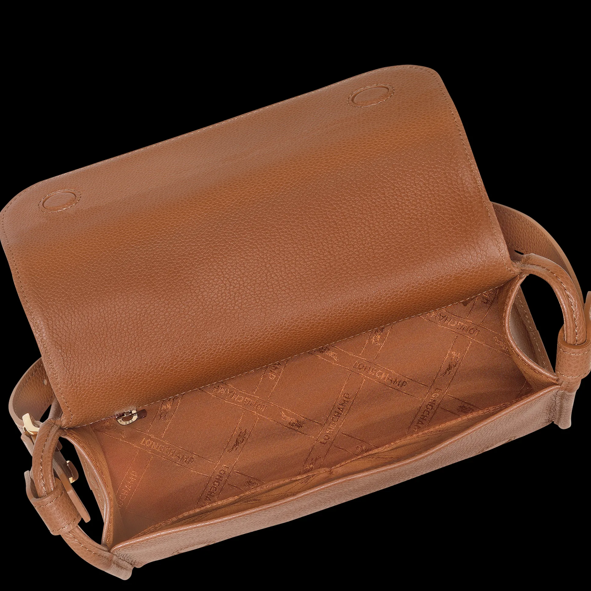 borsa_a_tracolla_m_3-4.webp Store Longchamp Borsa a tracolla M Caramello