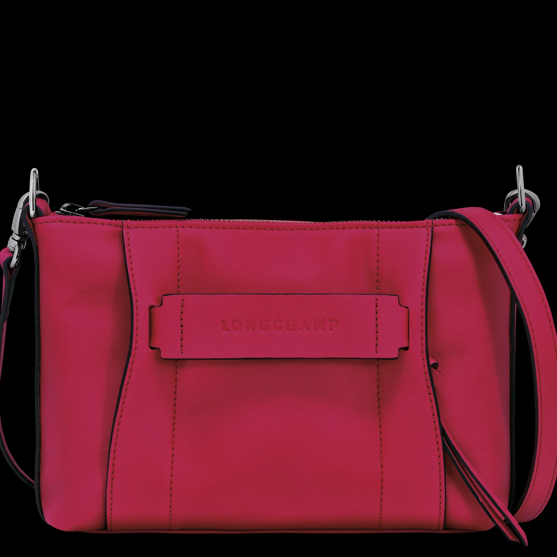 Discount Longchamp Borsa a tracolla S Magenta