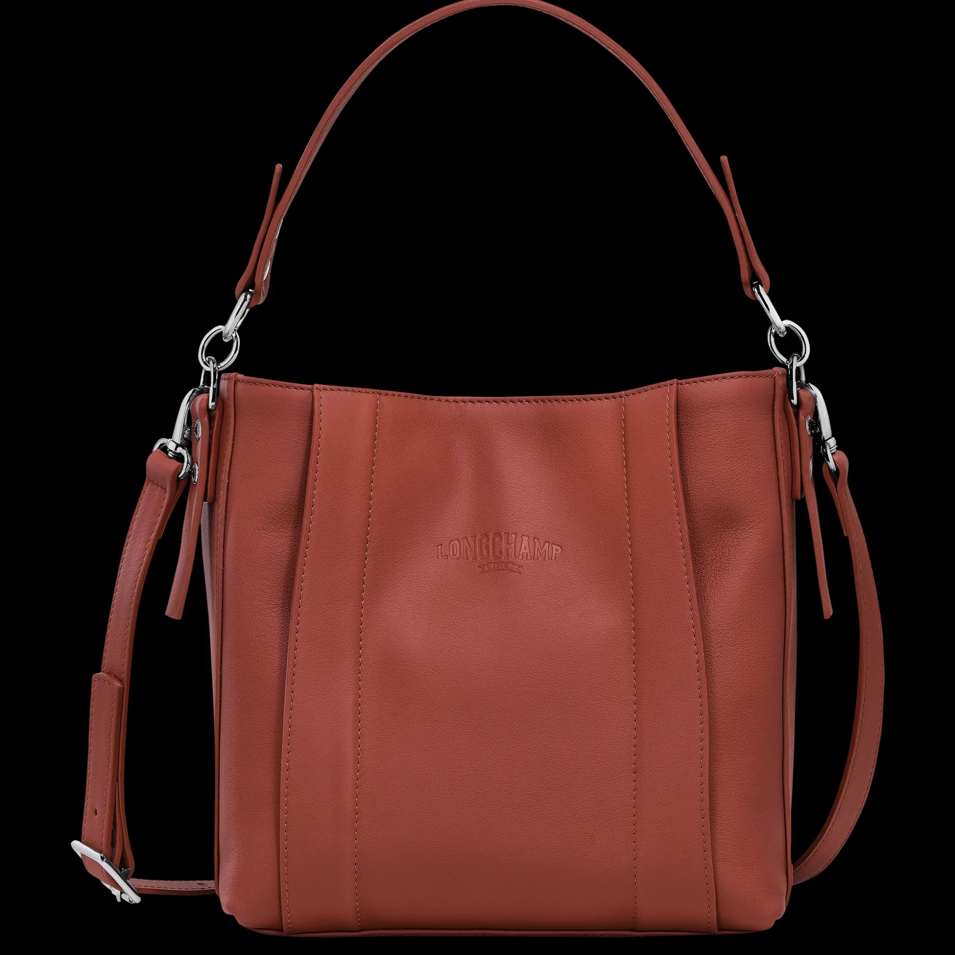 Best Longchamp Borsa a tracolla S Castagna