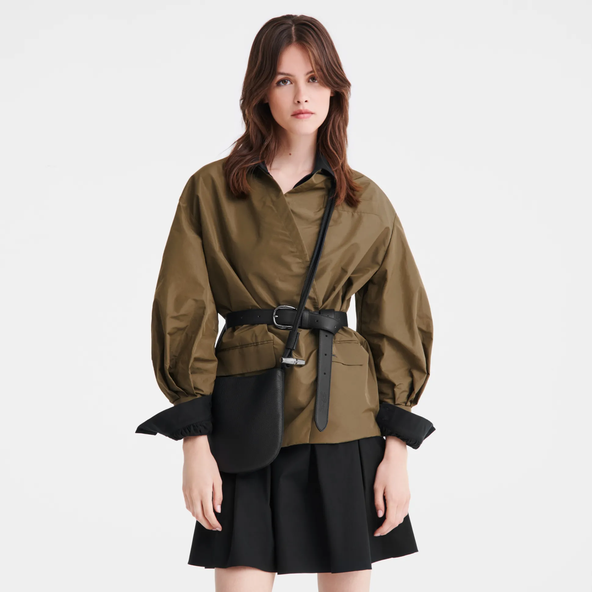 Online Longchamp Borsa a tracolla S Nero