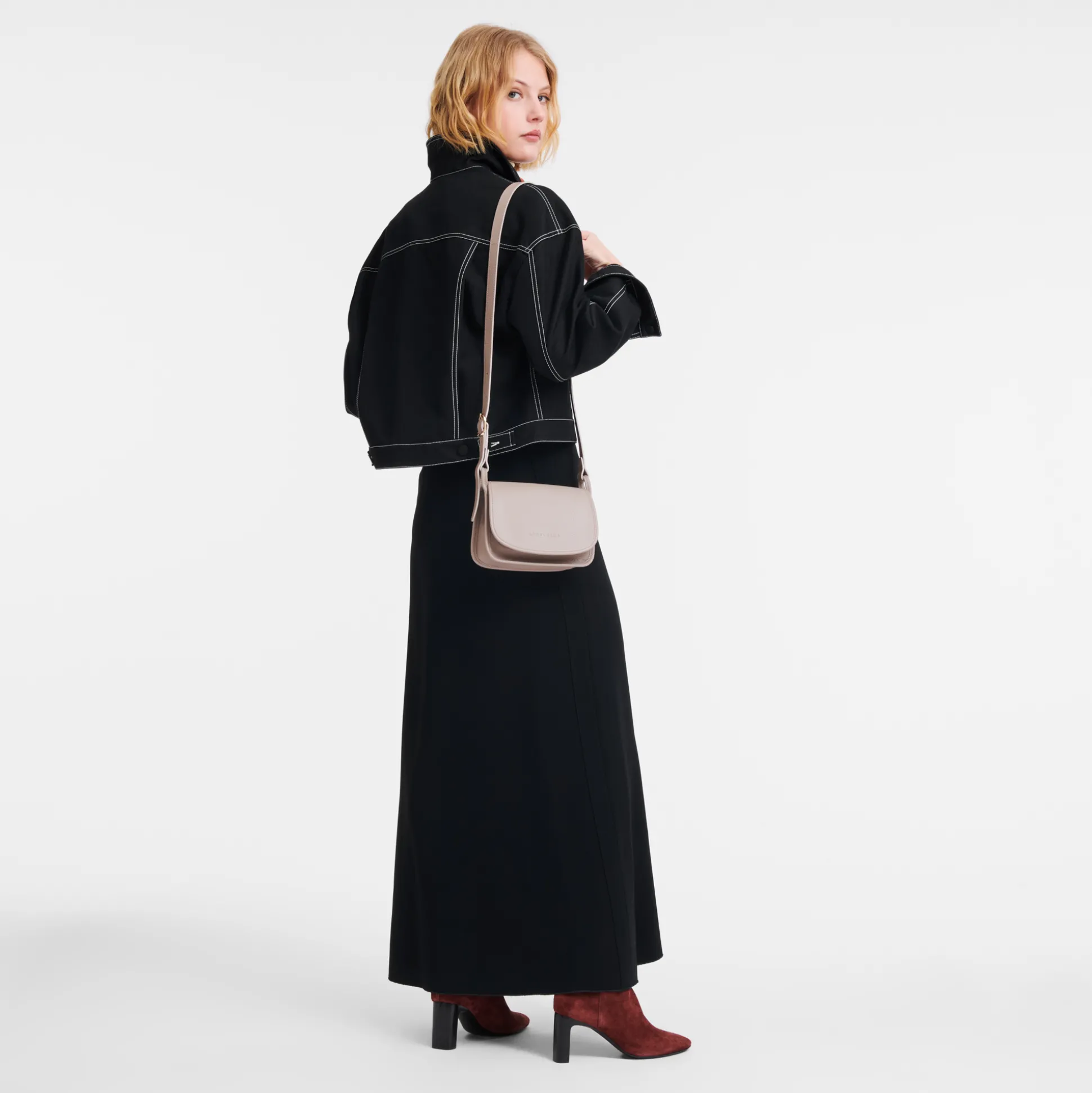 Store Longchamp Borsa a tracolla S Tortora