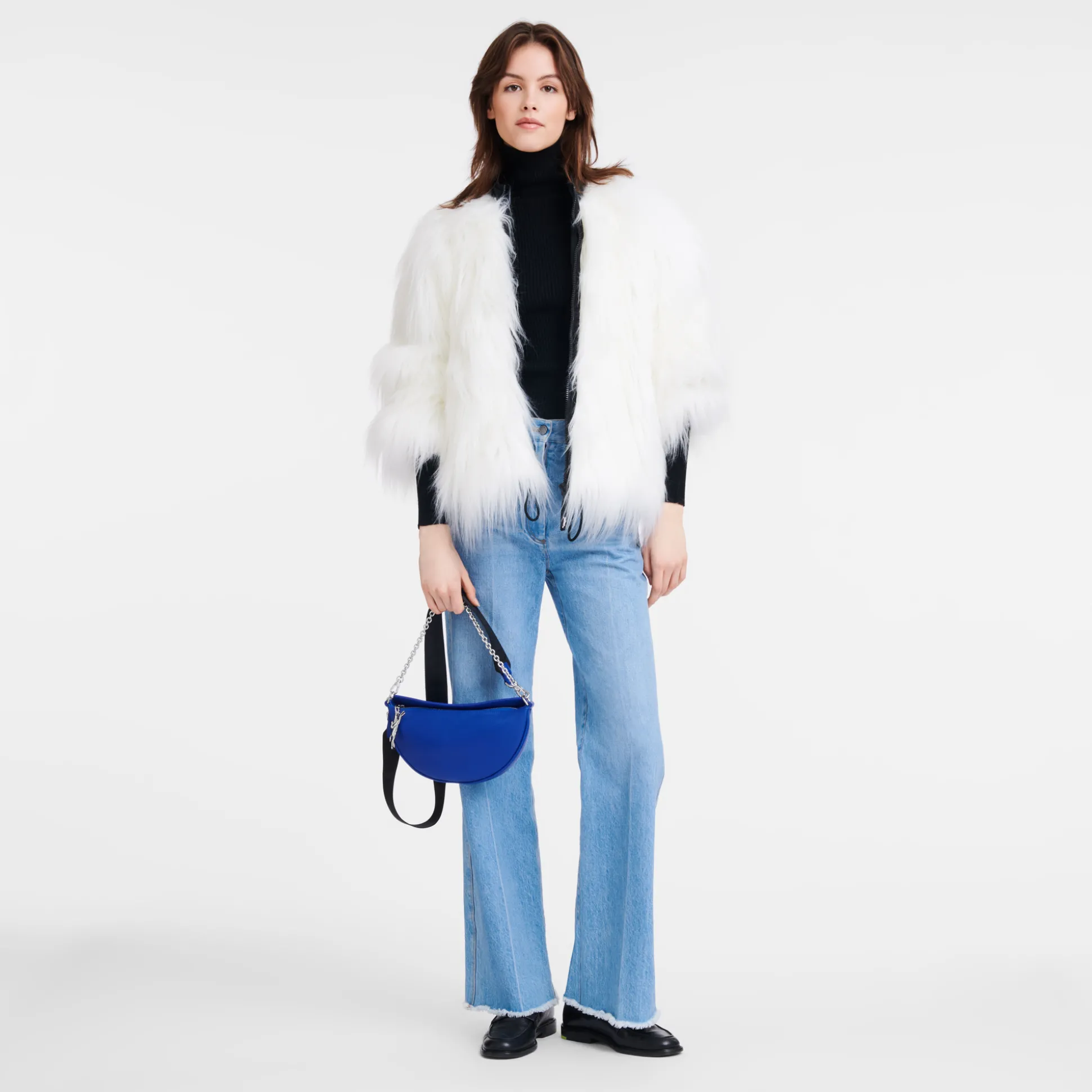 Cheap Longchamp Borsa a tracolla S Elettrizzante