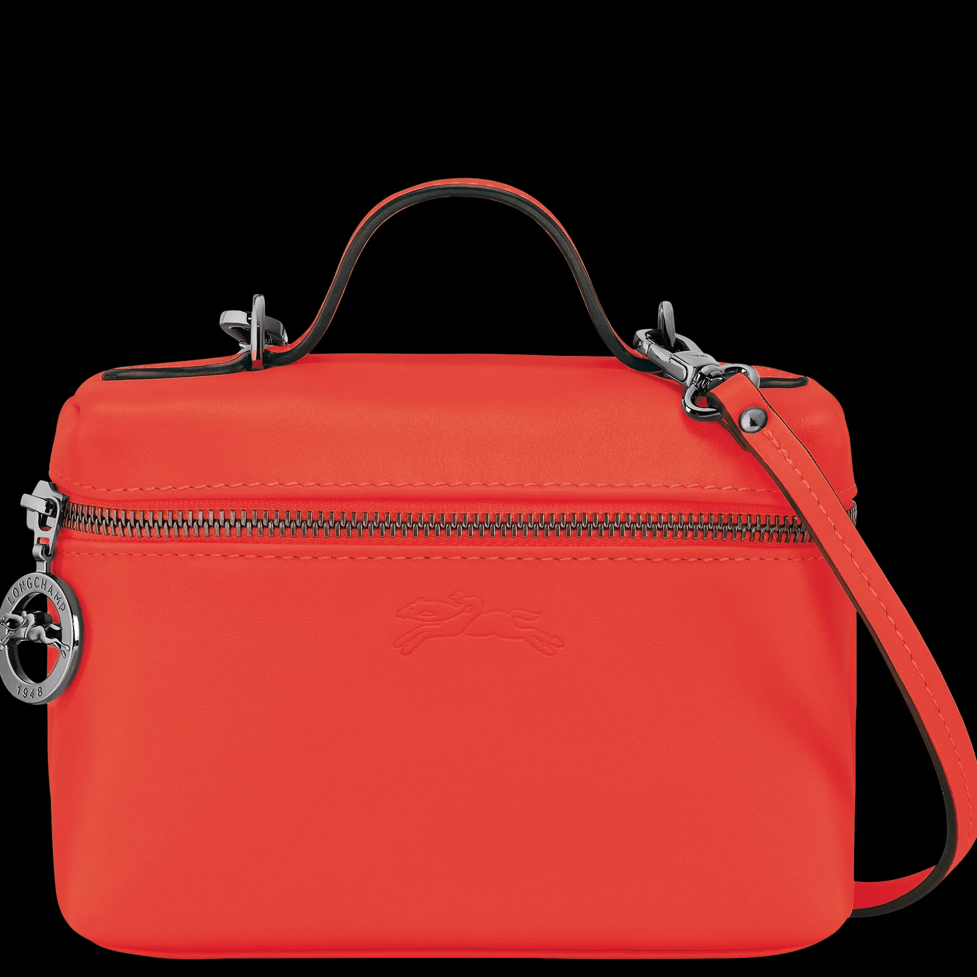 Online Longchamp Borsa a tracolla XS Arancio