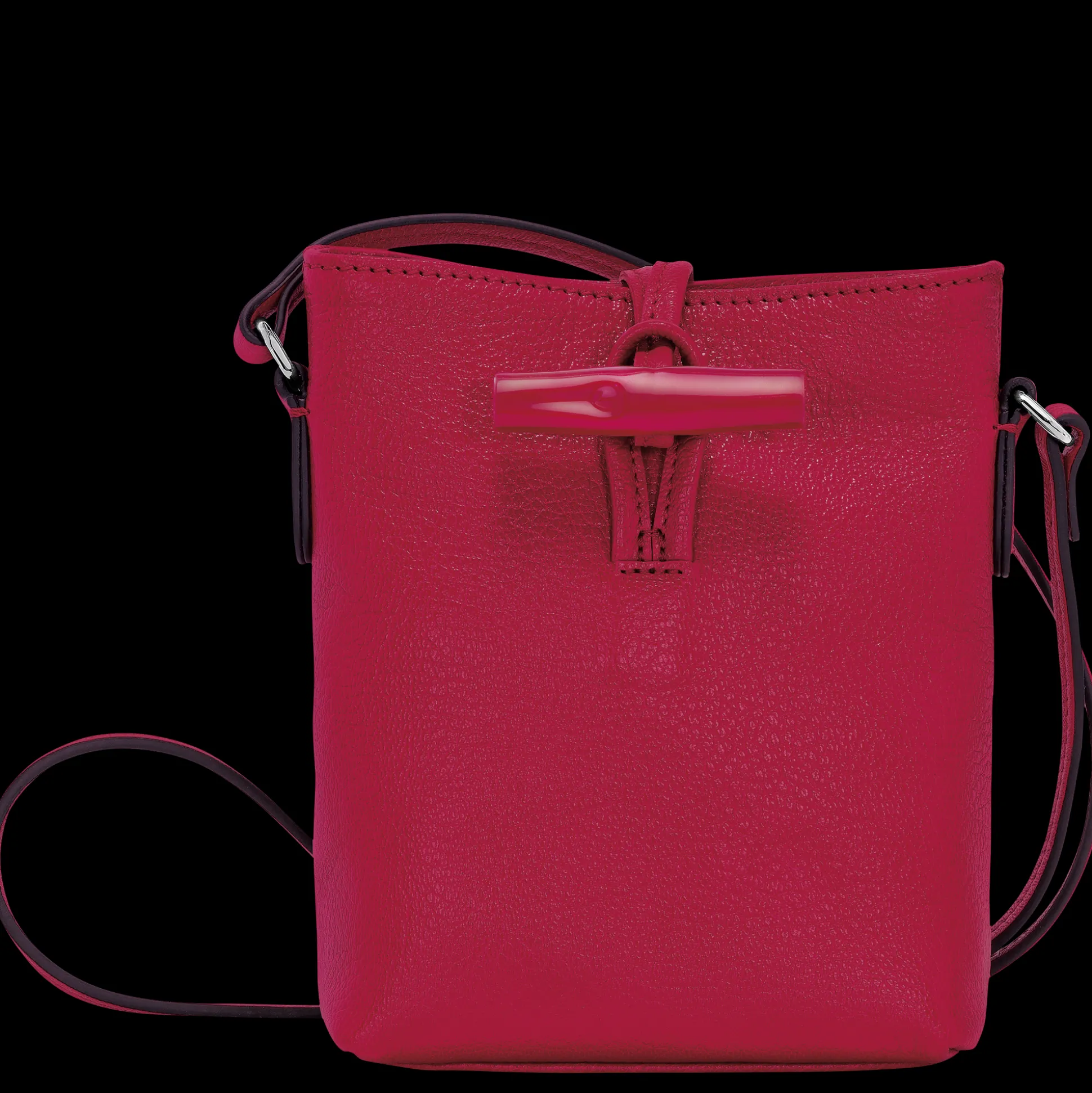Cheap Longchamp Borsa a tracolla XS Magenta
