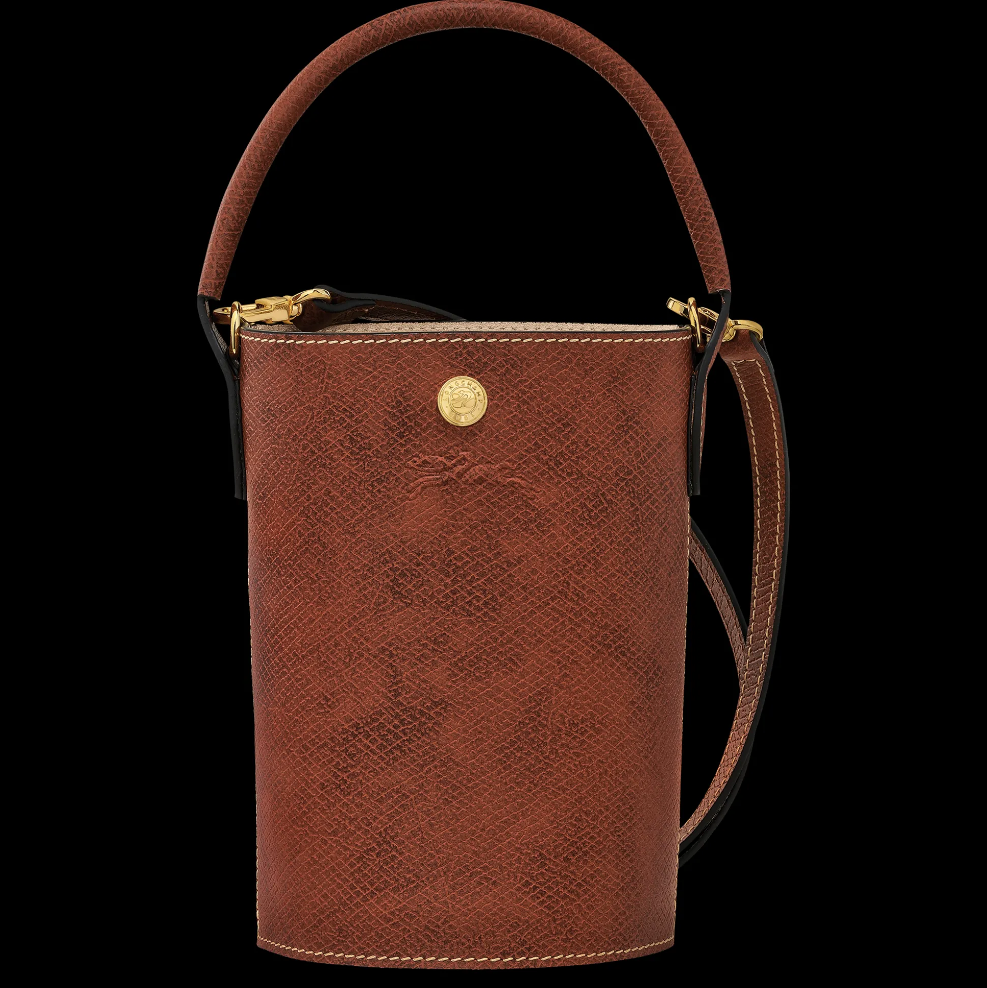 Discount Longchamp Borsa a tracolla XS Marrone