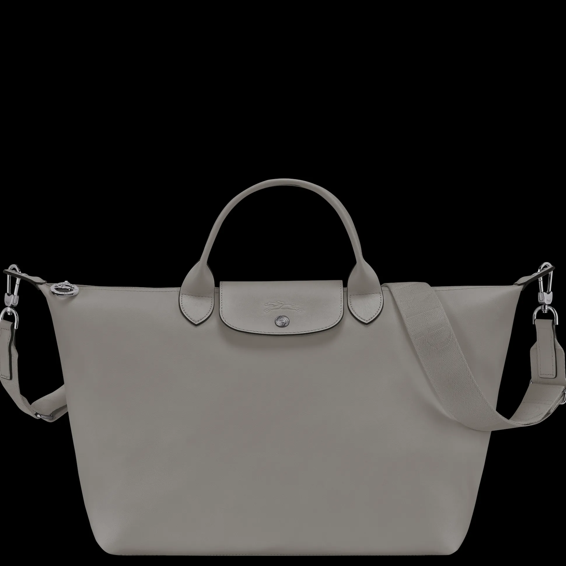 New Longchamp Borsa con manico L Tortora