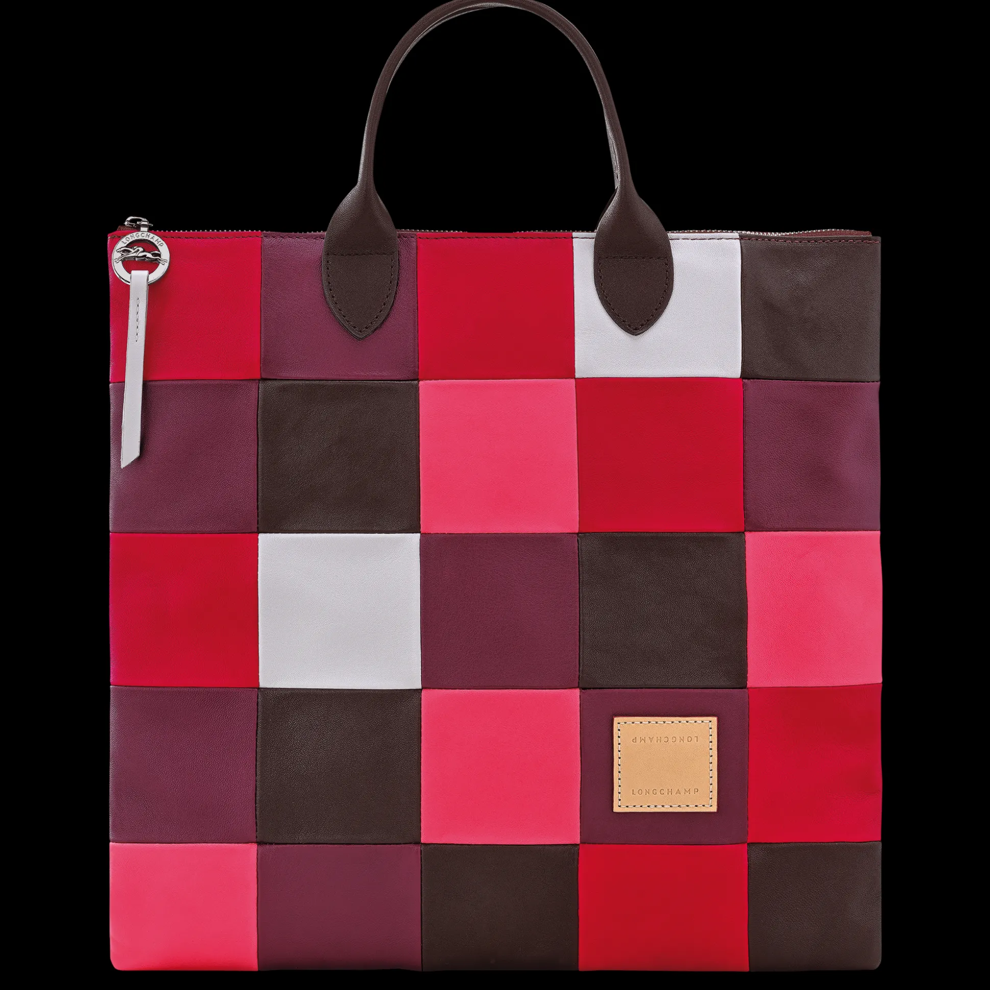 Flash Sale Longchamp Borsa con manico L Melanzana