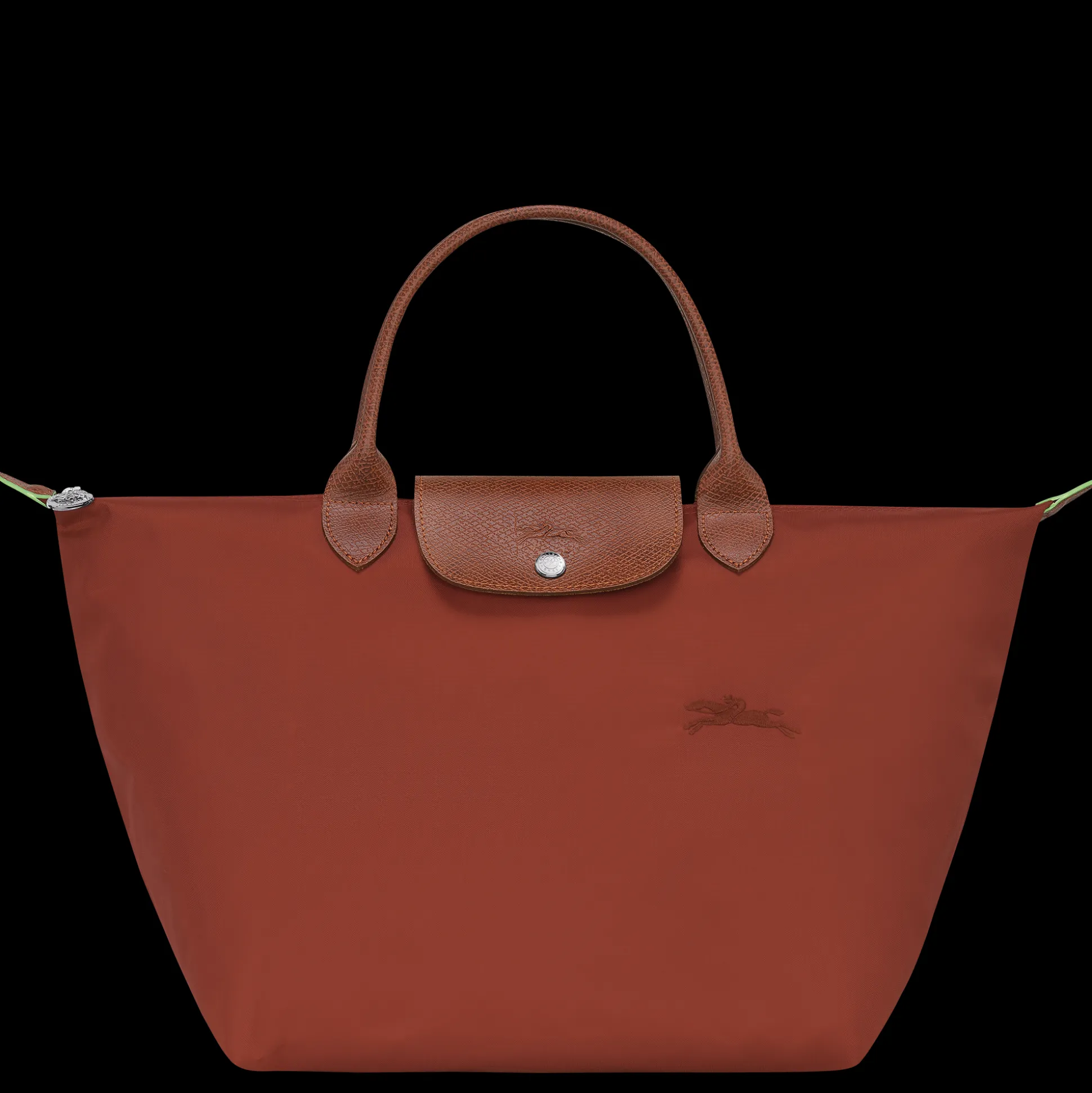Fashion Longchamp Borsa con manico M Castagna