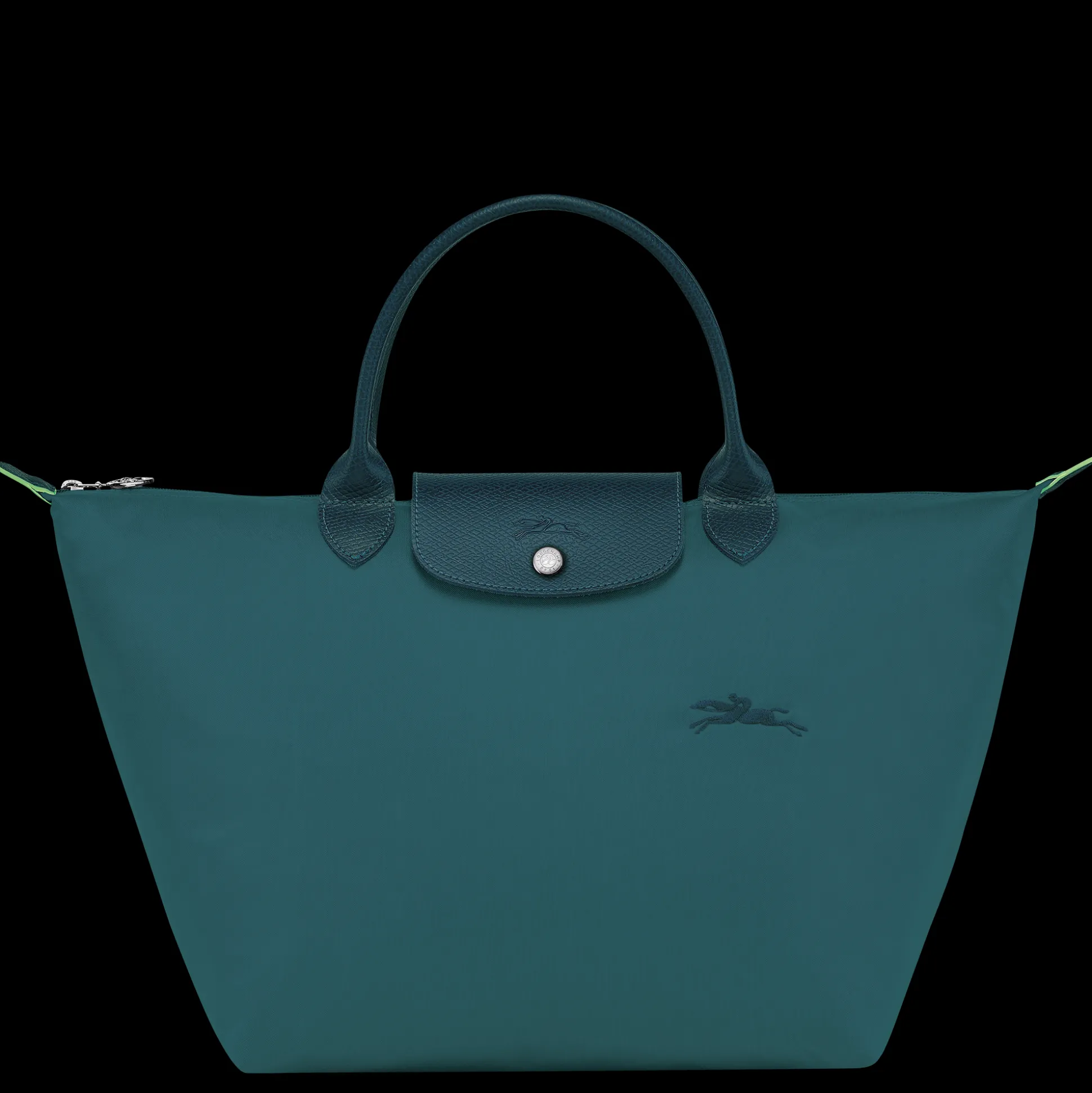 Flash Sale Longchamp Borsa con manico M Pavone