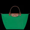 Flash Sale Longchamp Borsa con manico M Verde