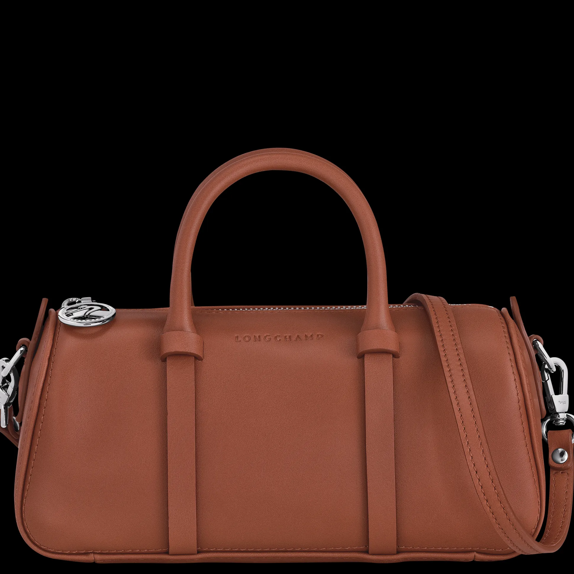 Fashion Longchamp Borsa con manico S Cognac