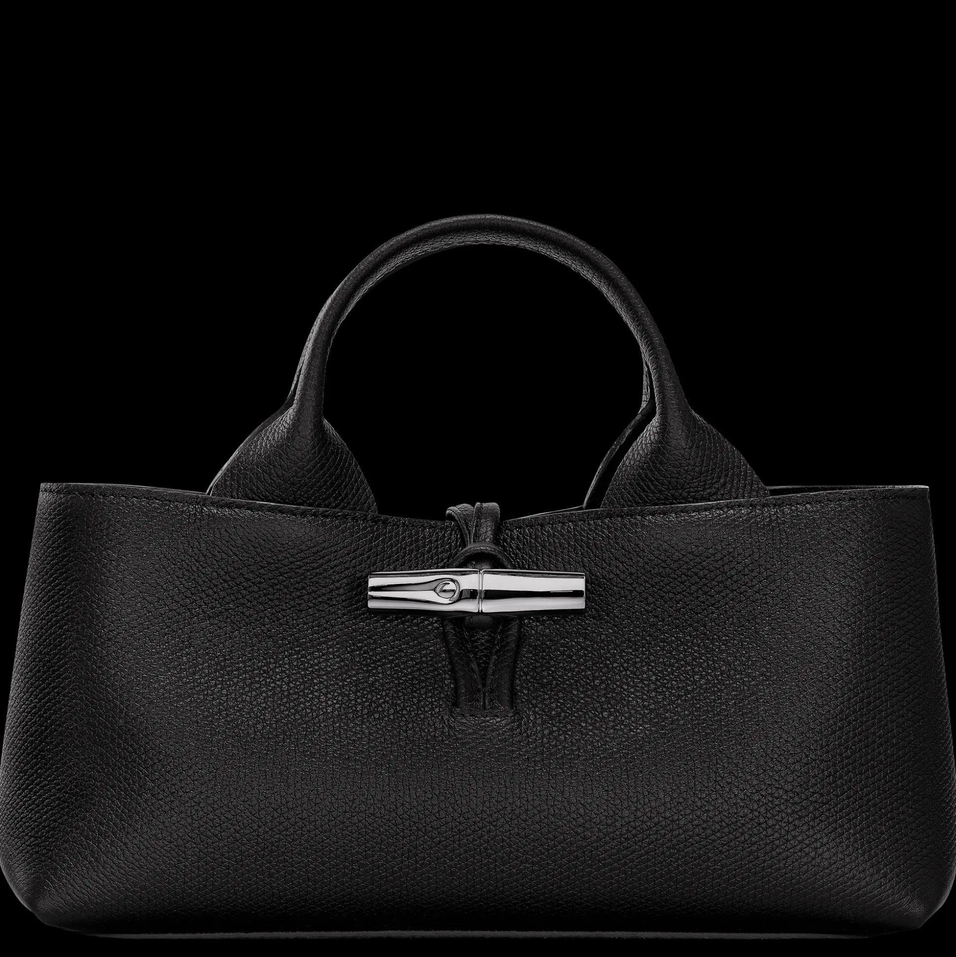 Fashion Longchamp Borsa con manico S Nero