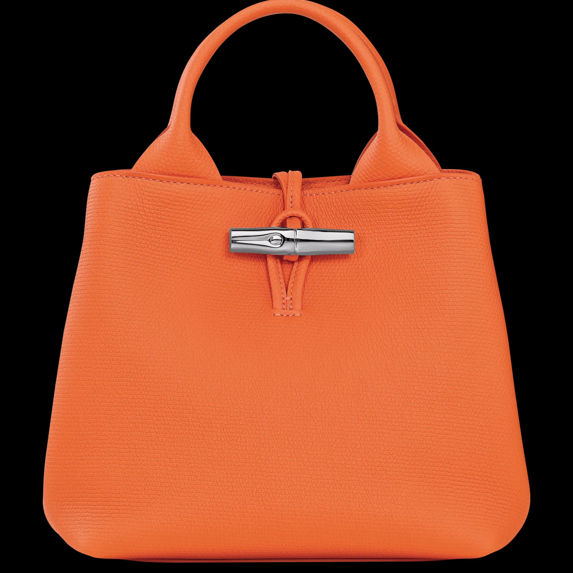 Fashion Longchamp Borsa con manico S Arancio