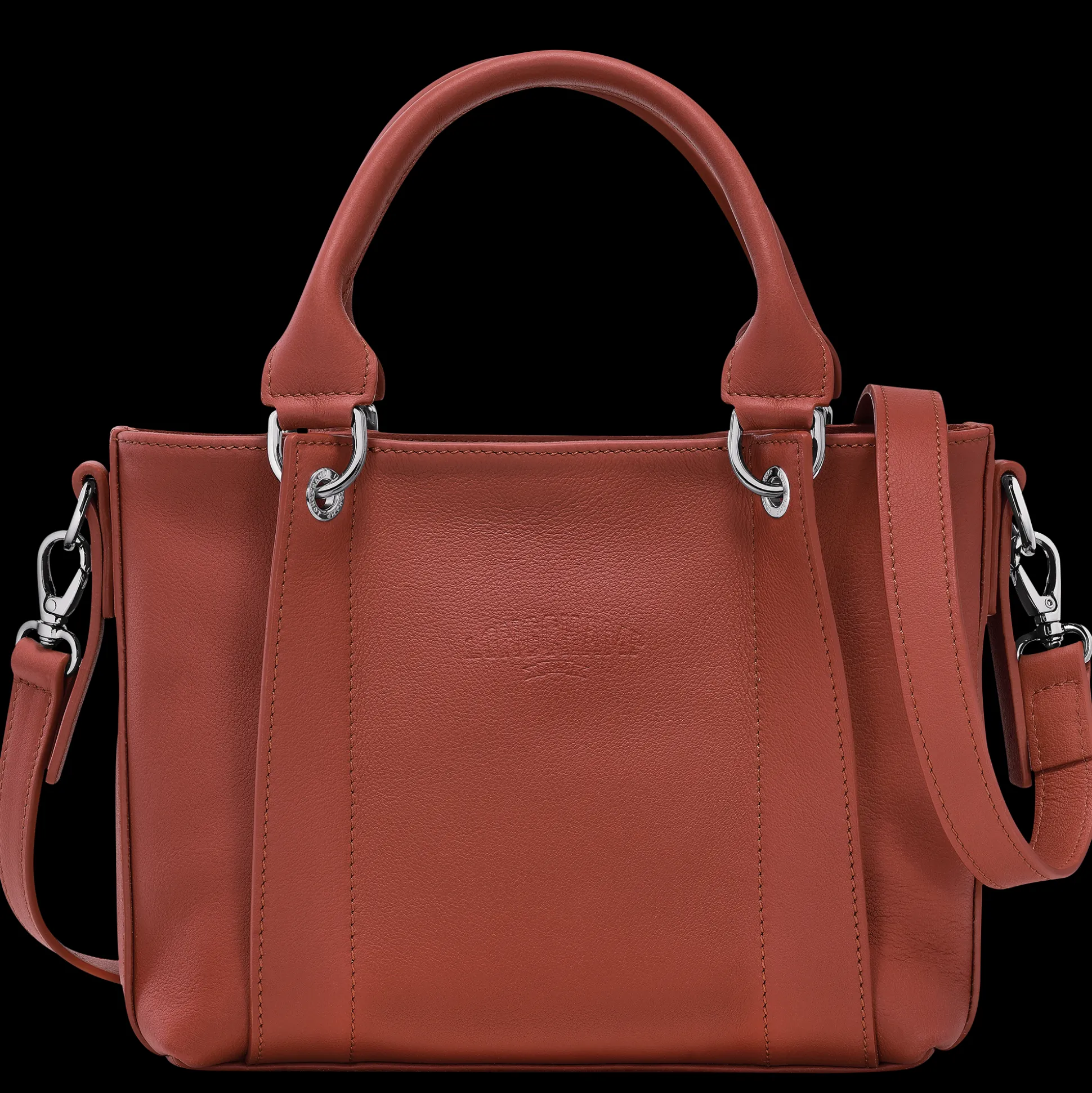Flash Sale Longchamp Borsa con manico S Castagna
