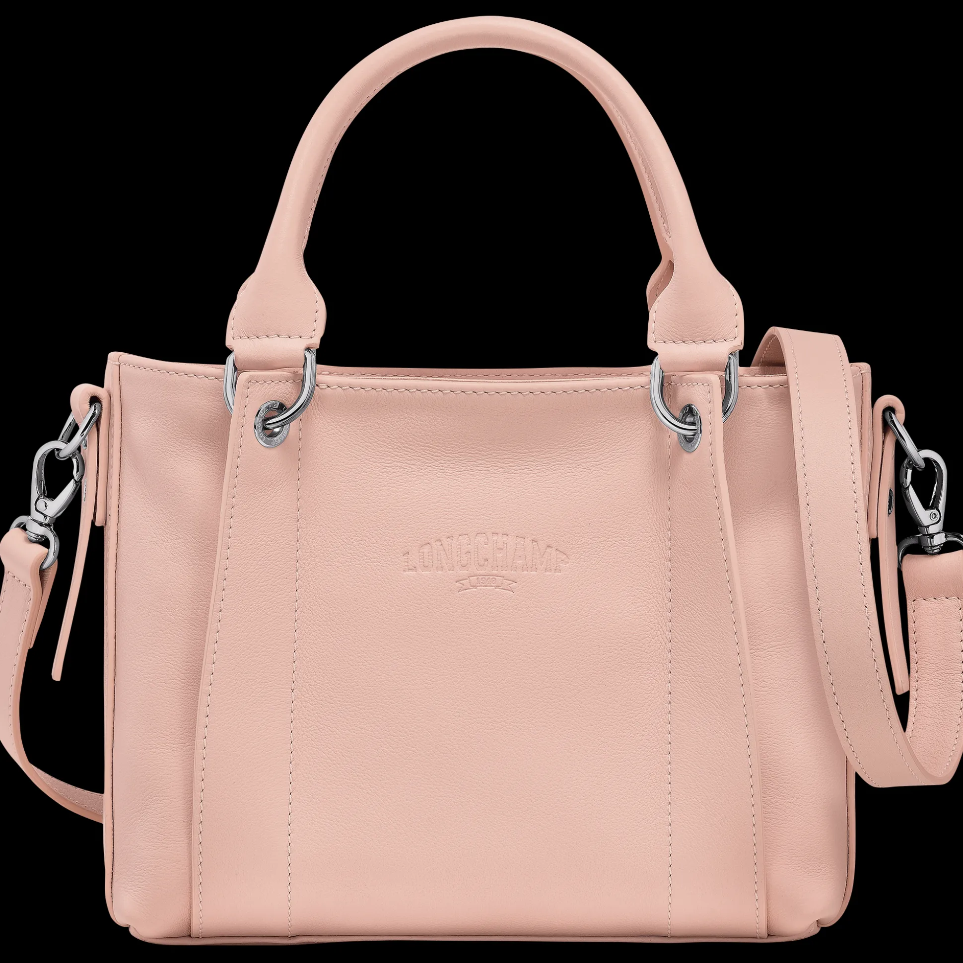 Best Longchamp Borsa con manico S BeigePelle