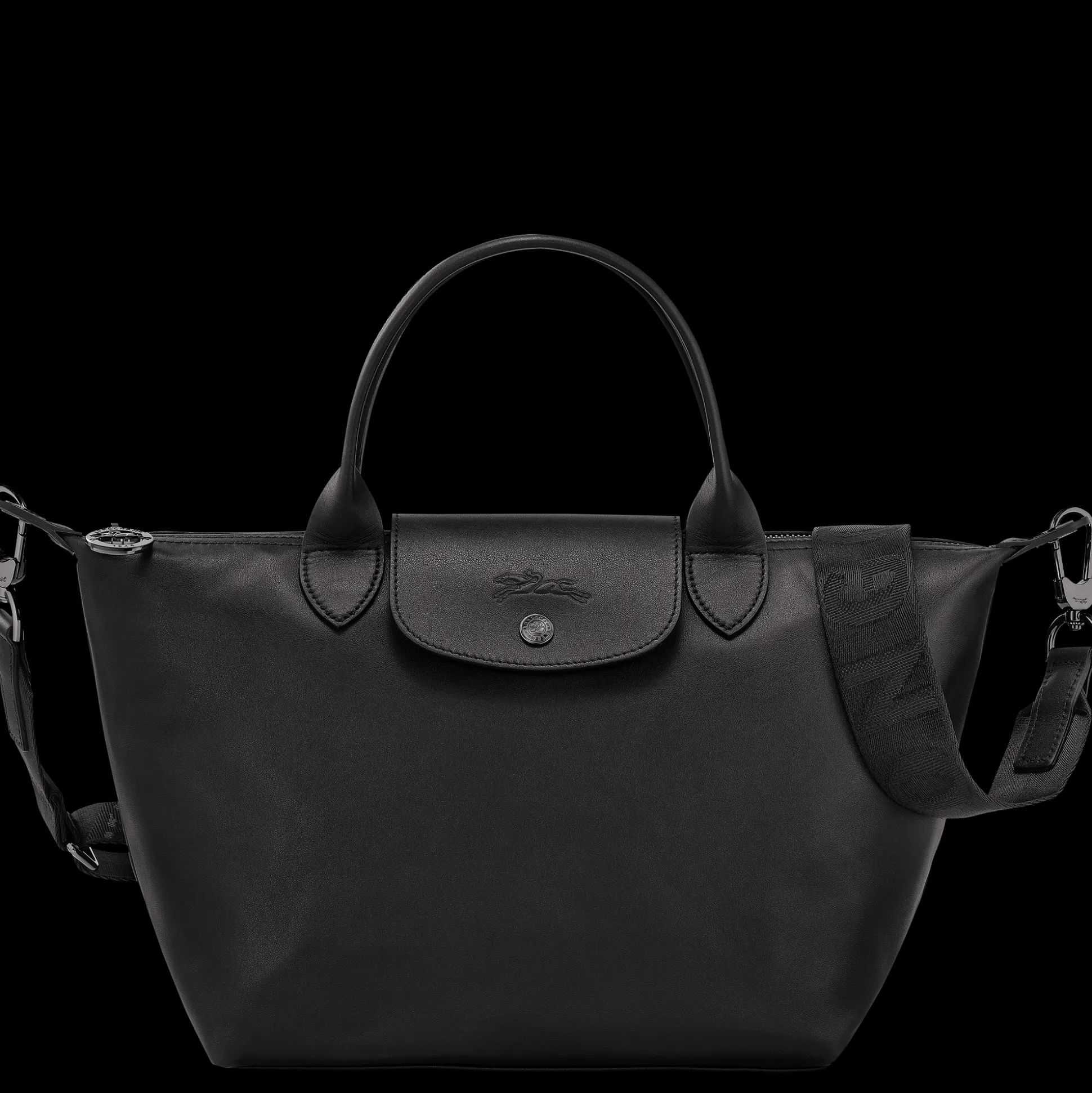 Clearance Longchamp Borsa con manico S Nero