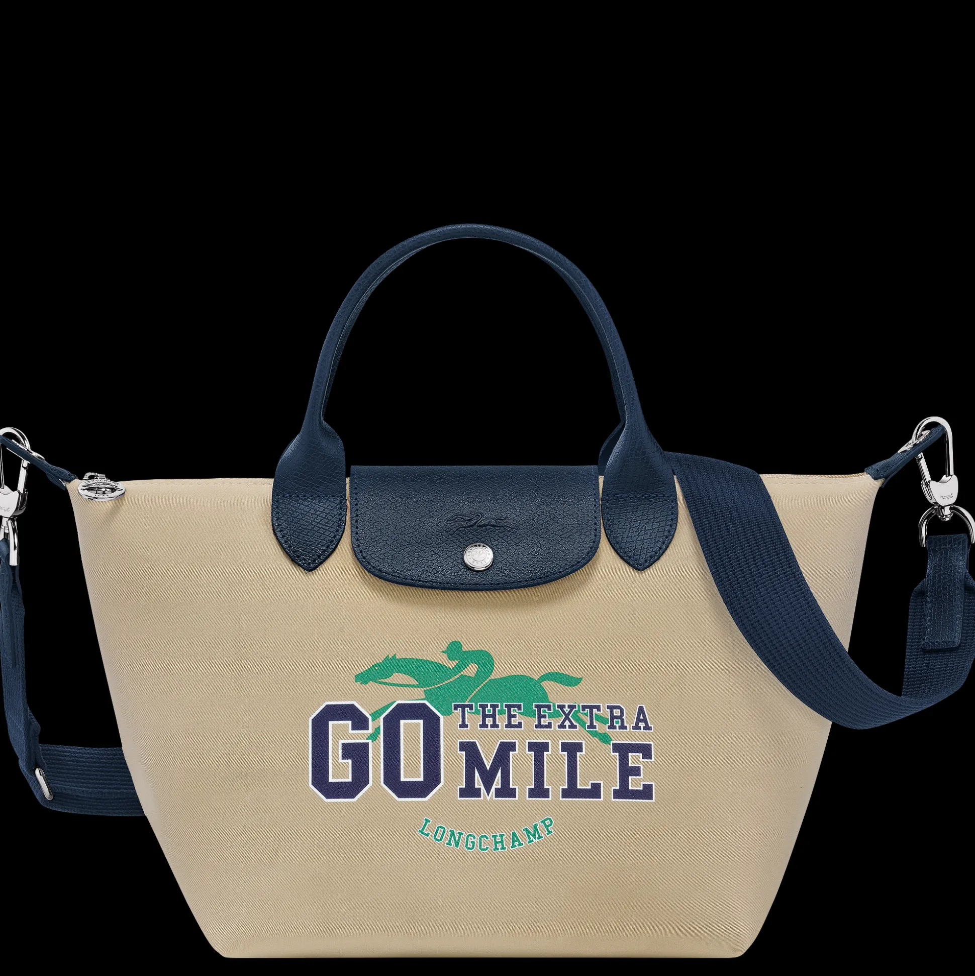 Outlet Longchamp Borsa con manico S Beige