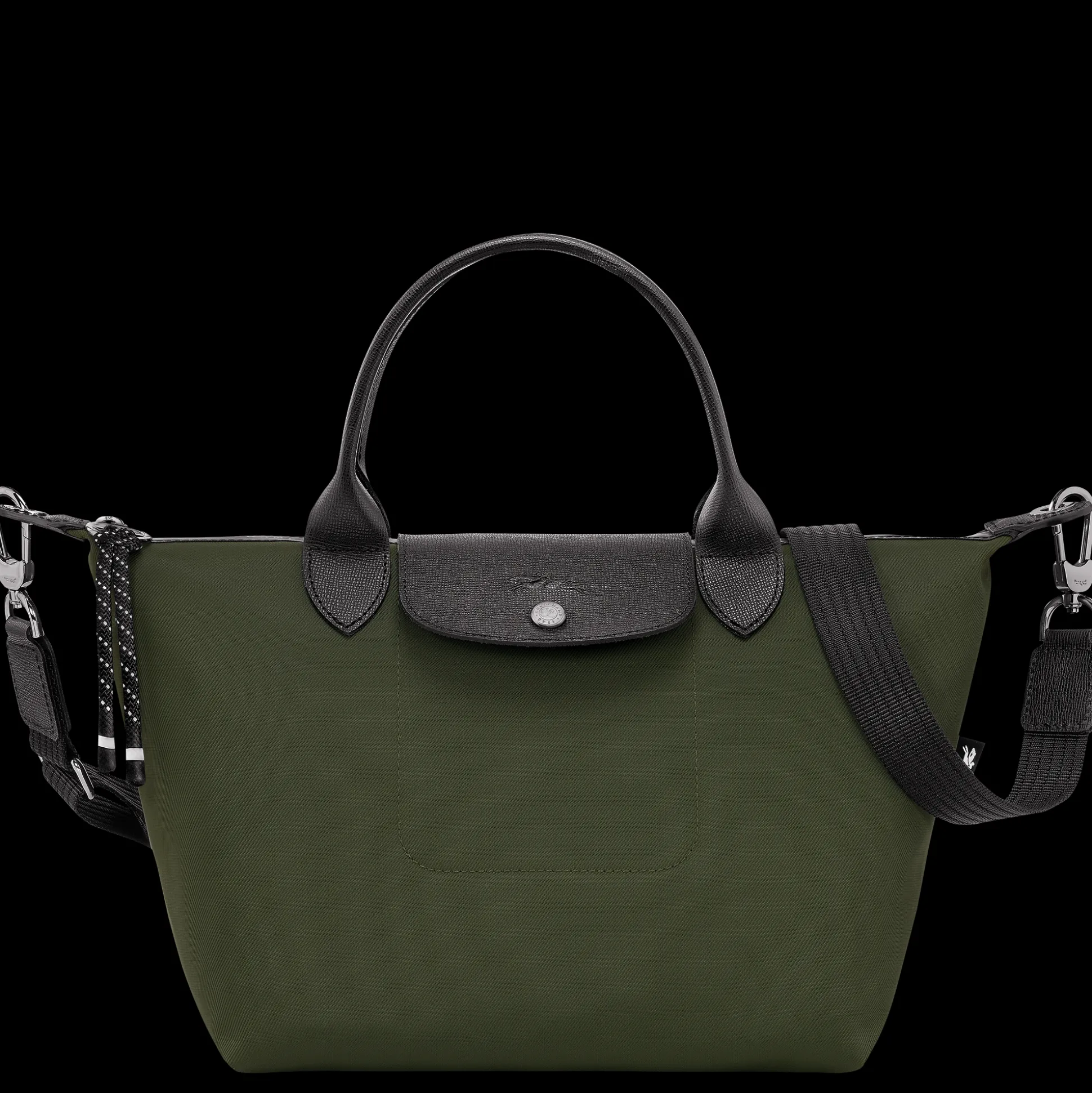 Online Longchamp Borsa con manico S Kaki