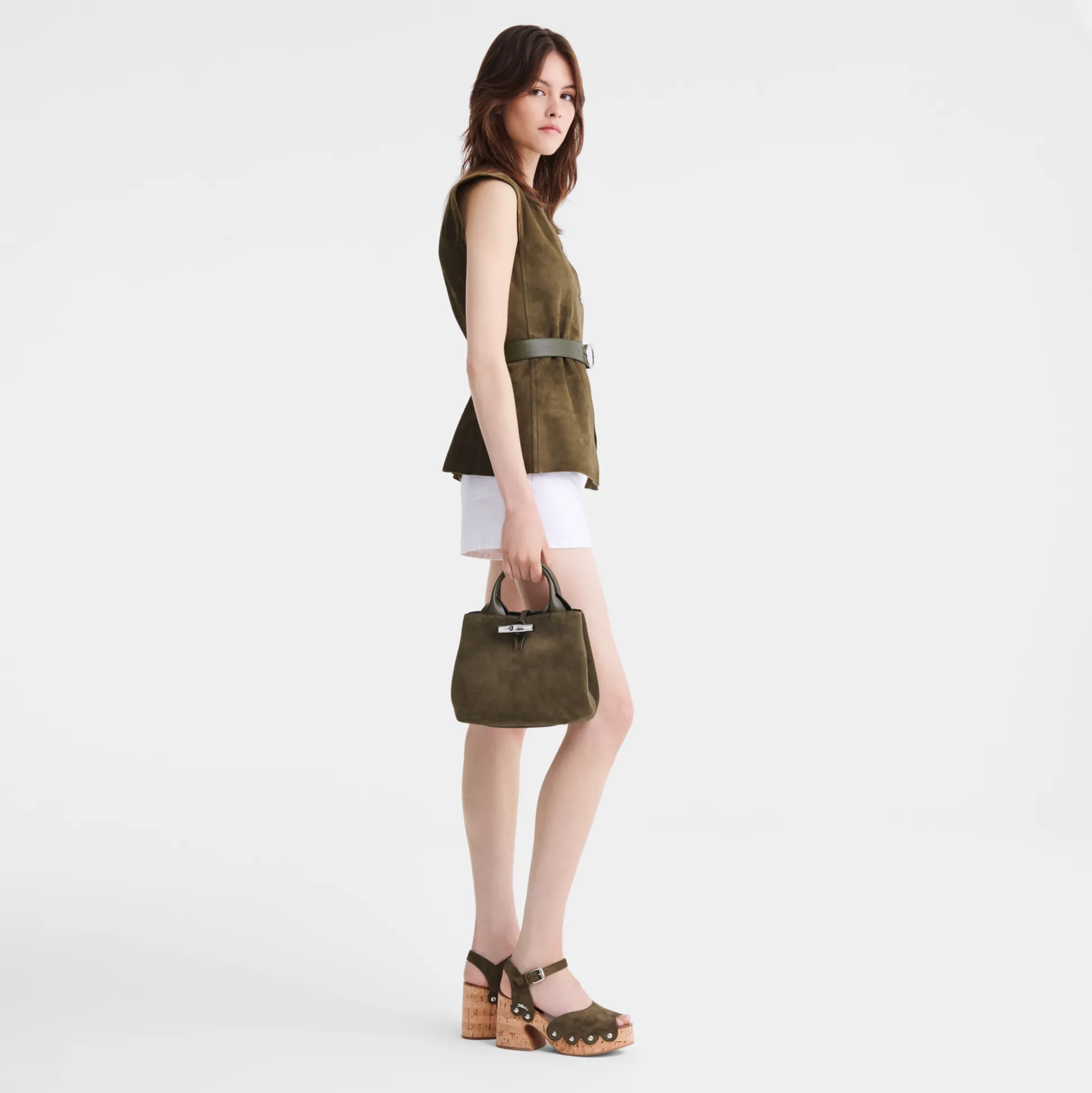 Outlet Longchamp Borsa con manico S Oliva