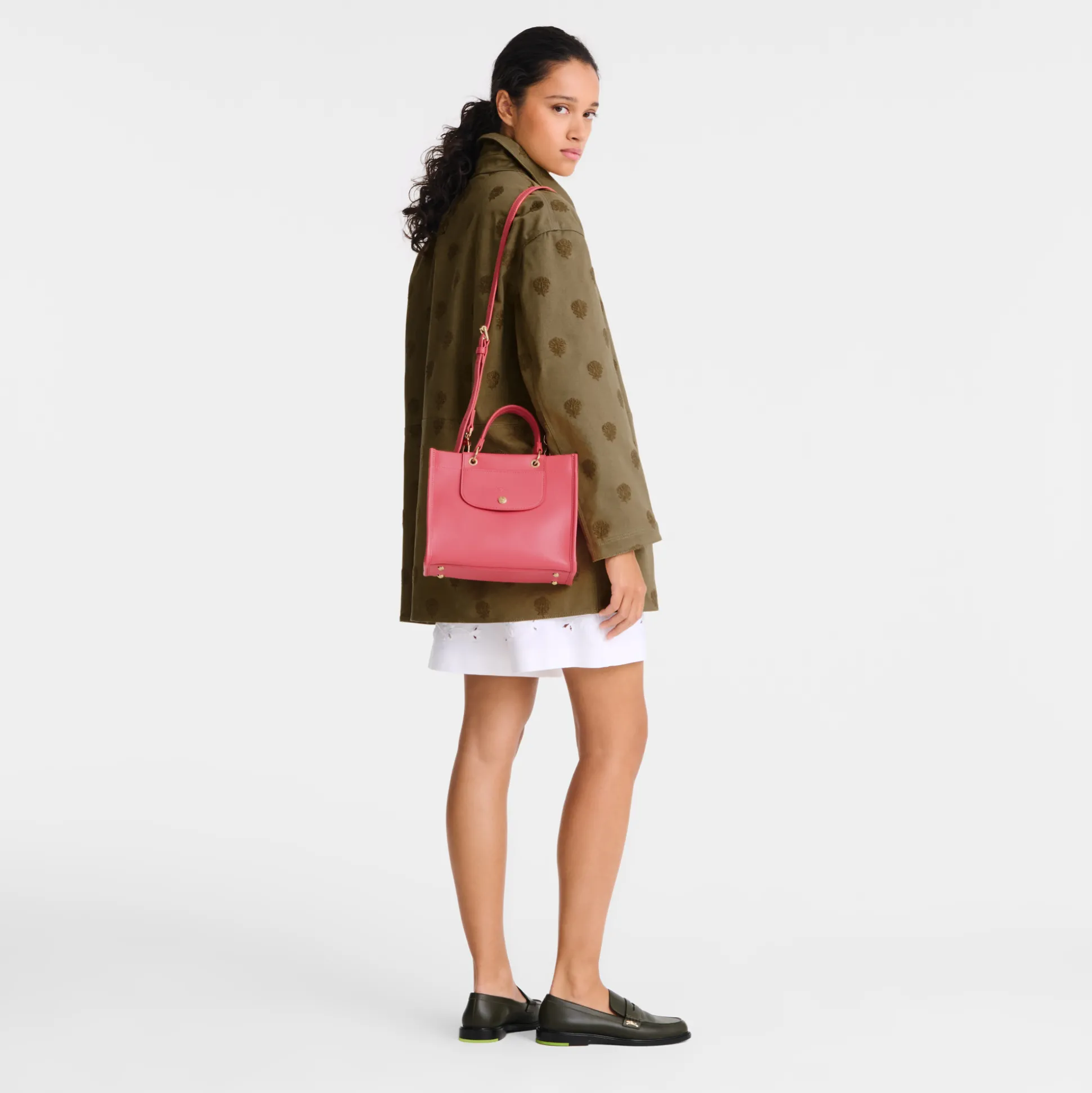 Fashion Longchamp Borsa con manico S Blush