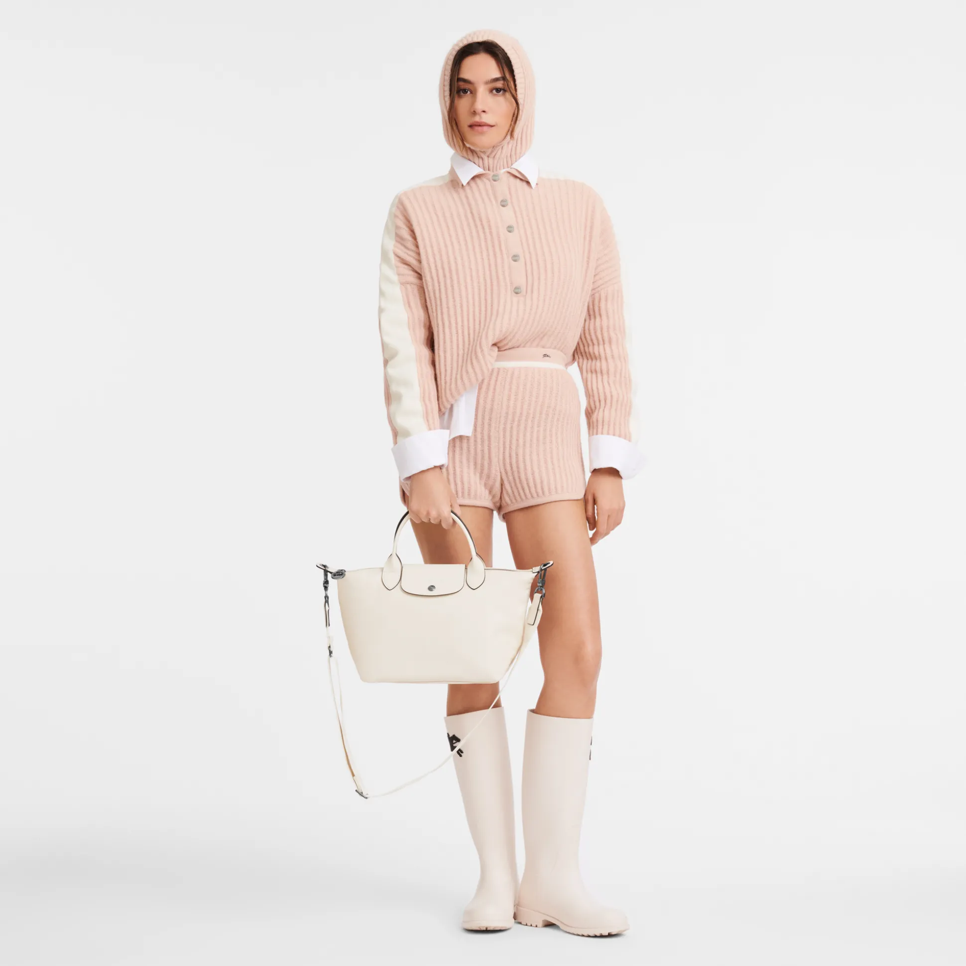 Fashion Longchamp Borsa con manico S Greggio