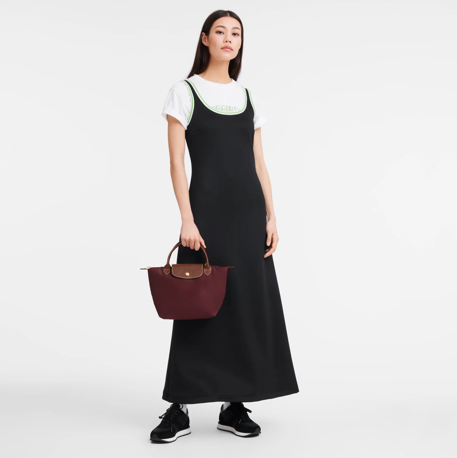 Flash Sale Longchamp Borsa con manico S Amaranto