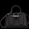 New Longchamp Borsa con manico XS Nero