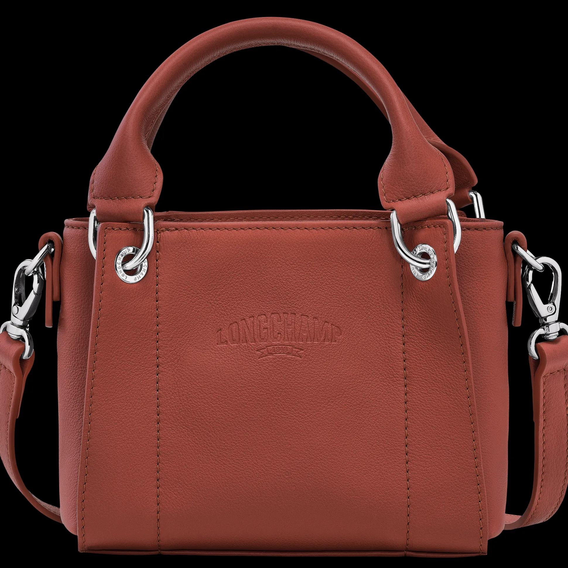 borsa_con_manico_xs_0-37.webp Online Longchamp Borsa con manico XS Castagna