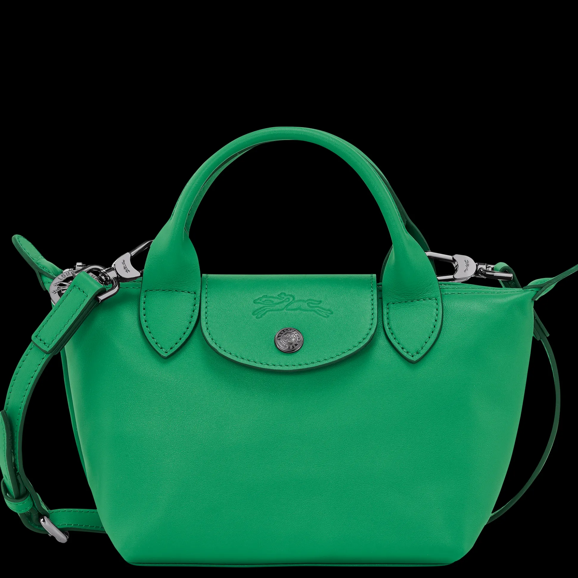 Sale Longchamp Borsa con manico XS Verde