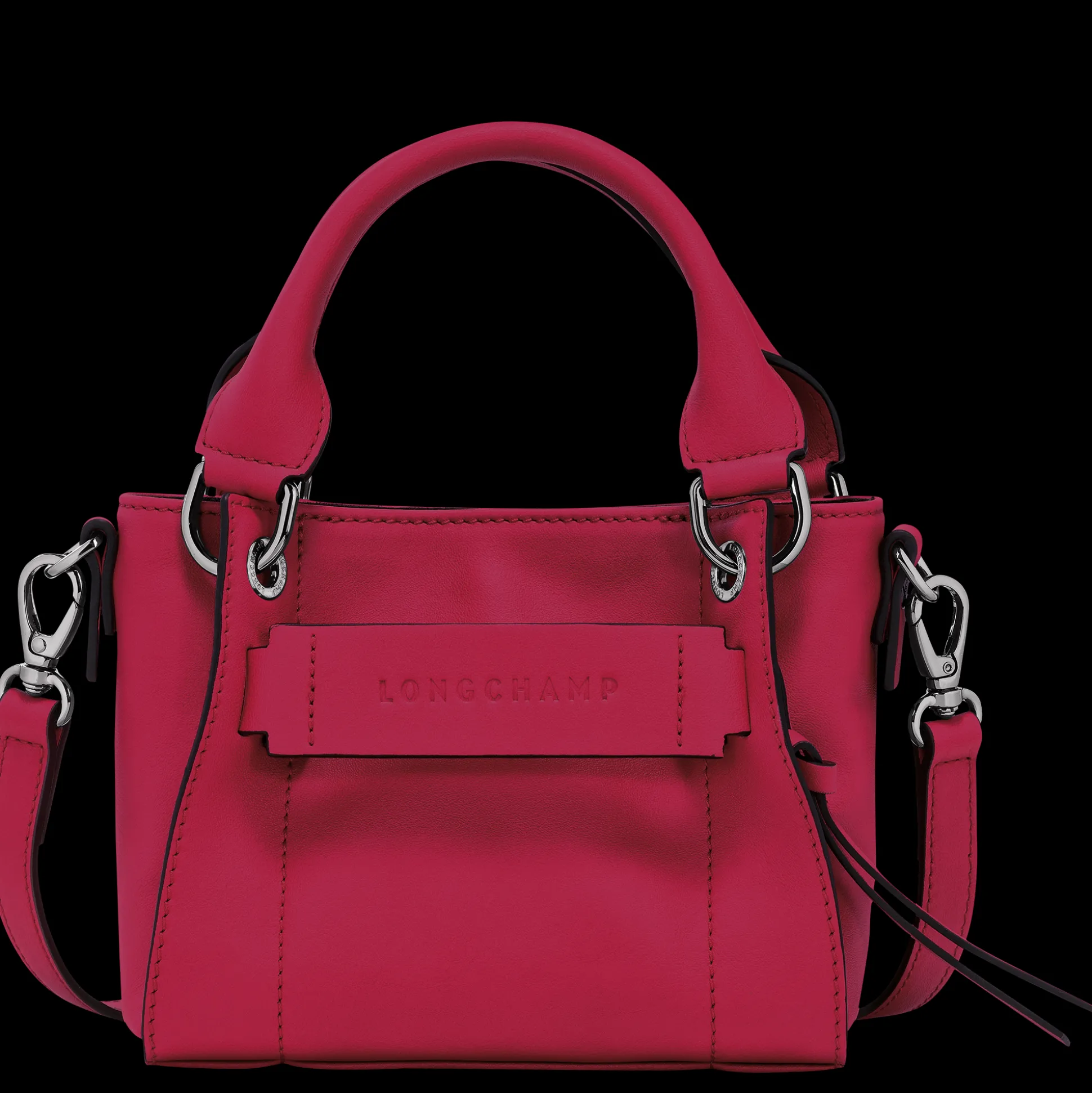 Clearance Longchamp Borsa con manico XS Magenta