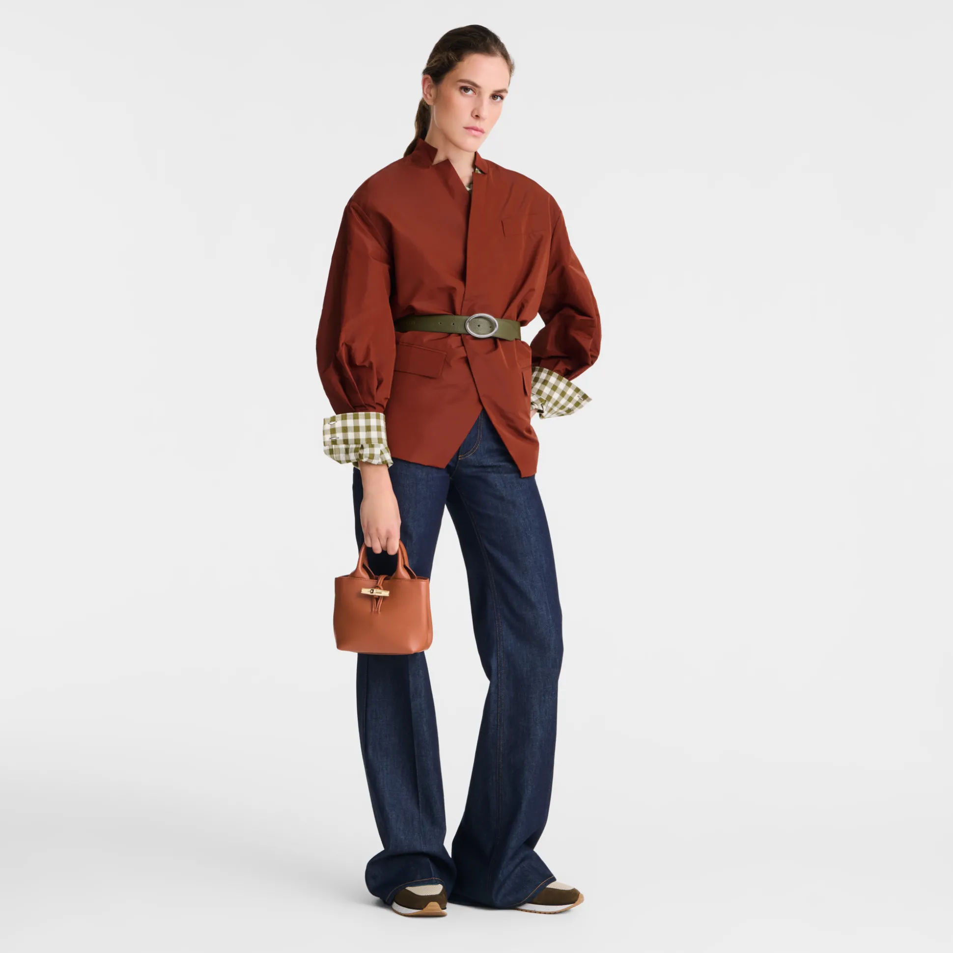 Best Sale Longchamp Borsa con manico XS Corteccia